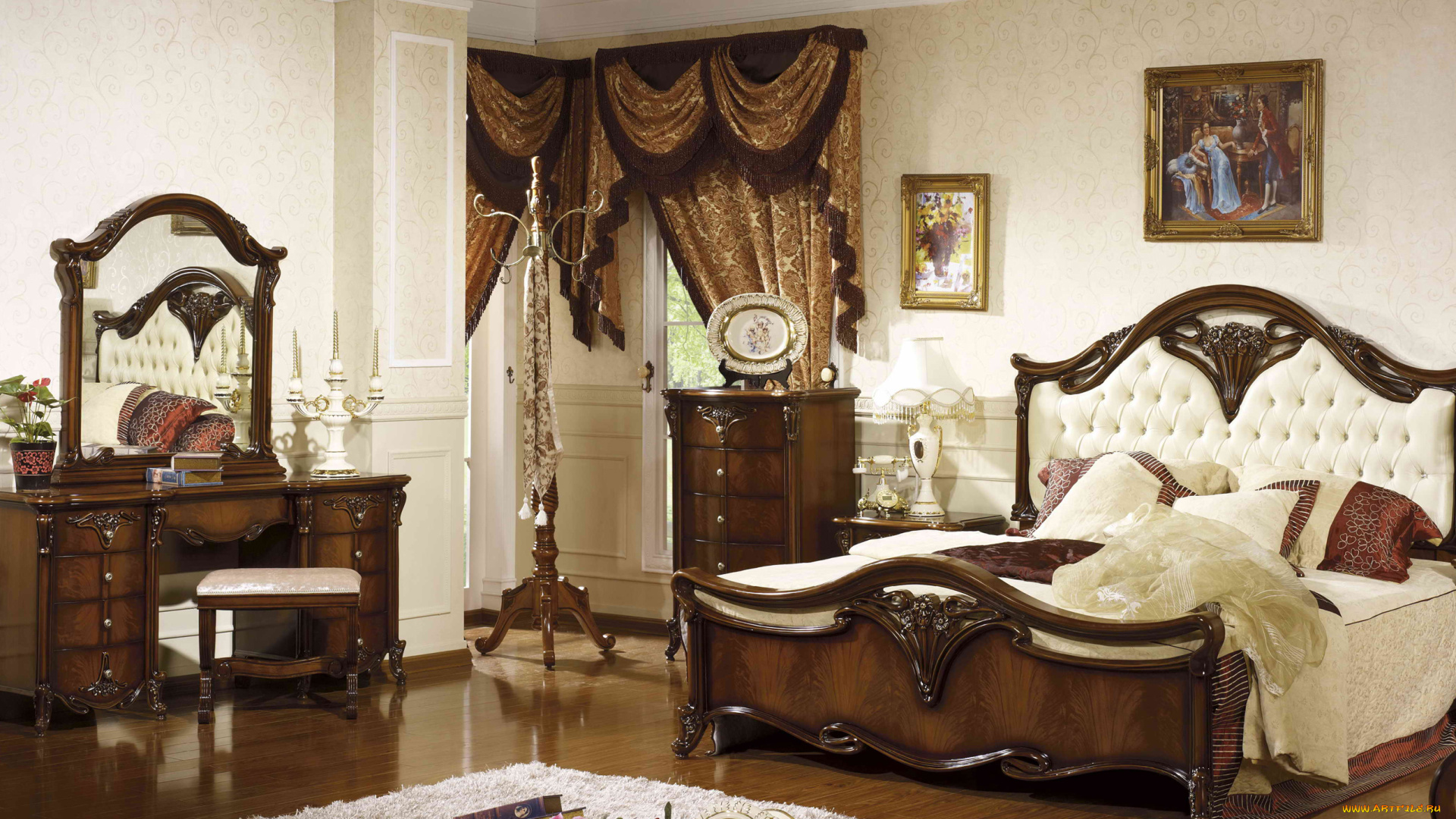 интерьер, спальня, interior