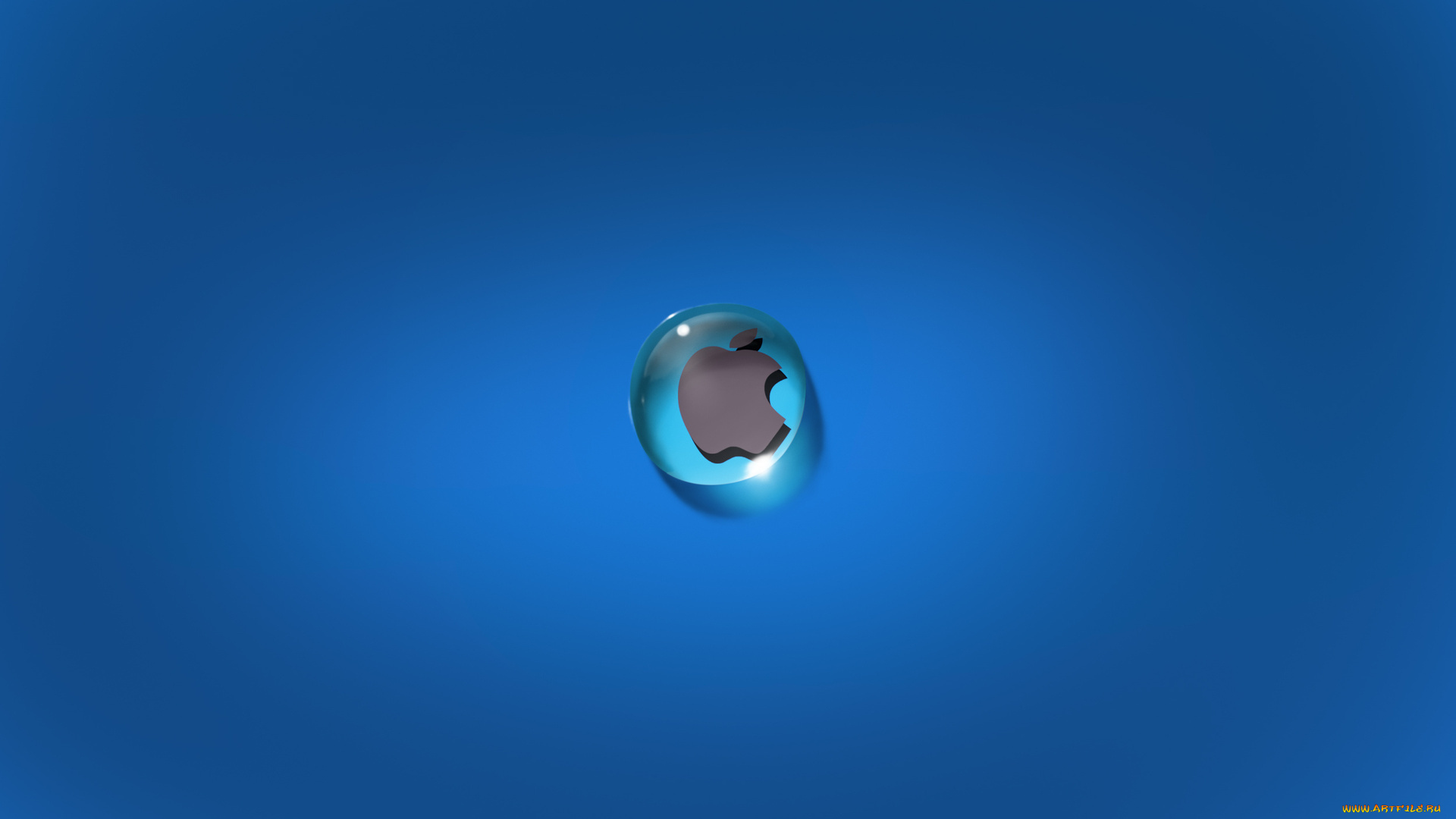 компьютеры, apple, алмаз, фон, логотип, яблоко