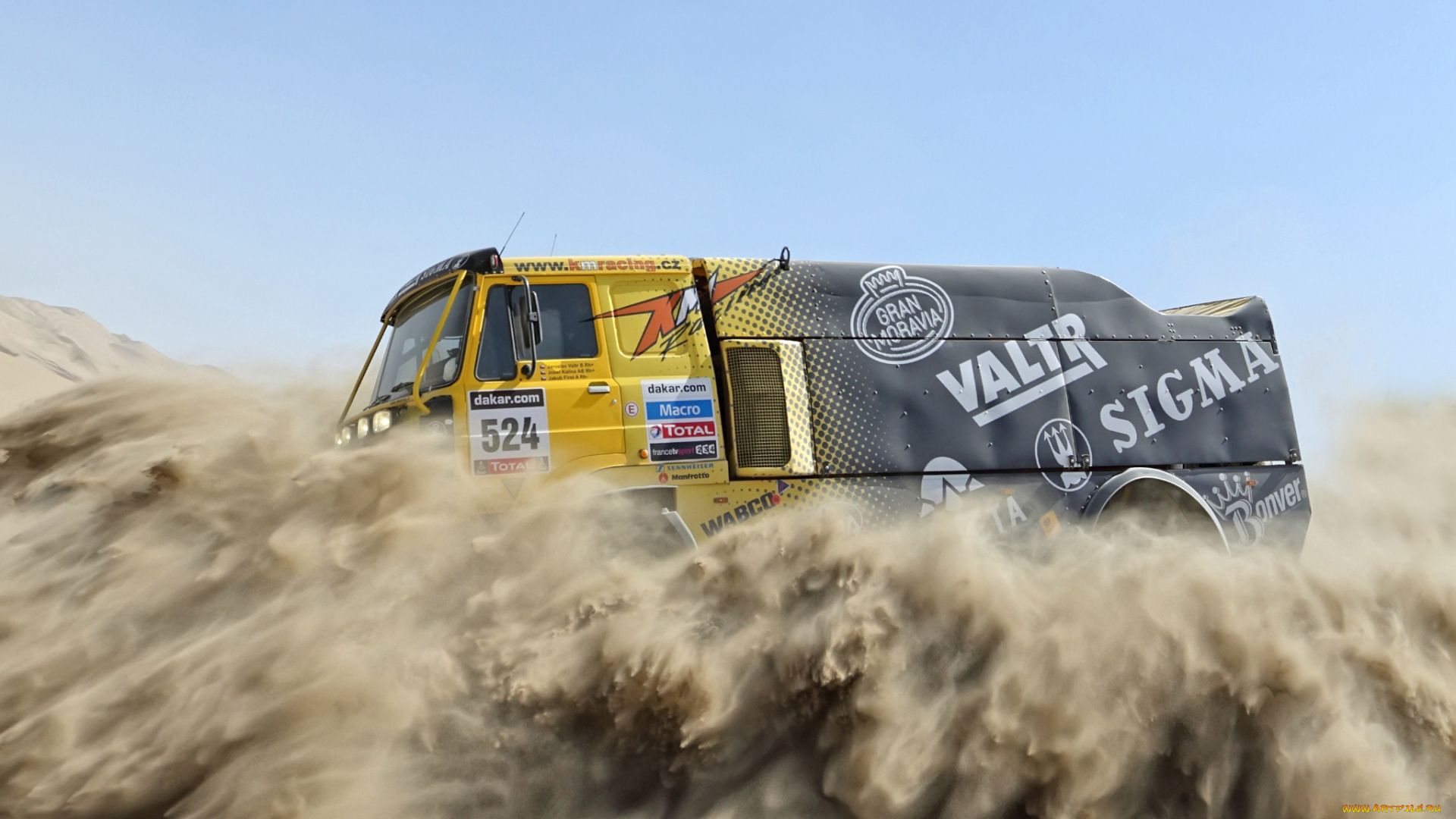 спорт, авторалли, 111-154, liaz, гонка, песок, пустыня, vk, скорость