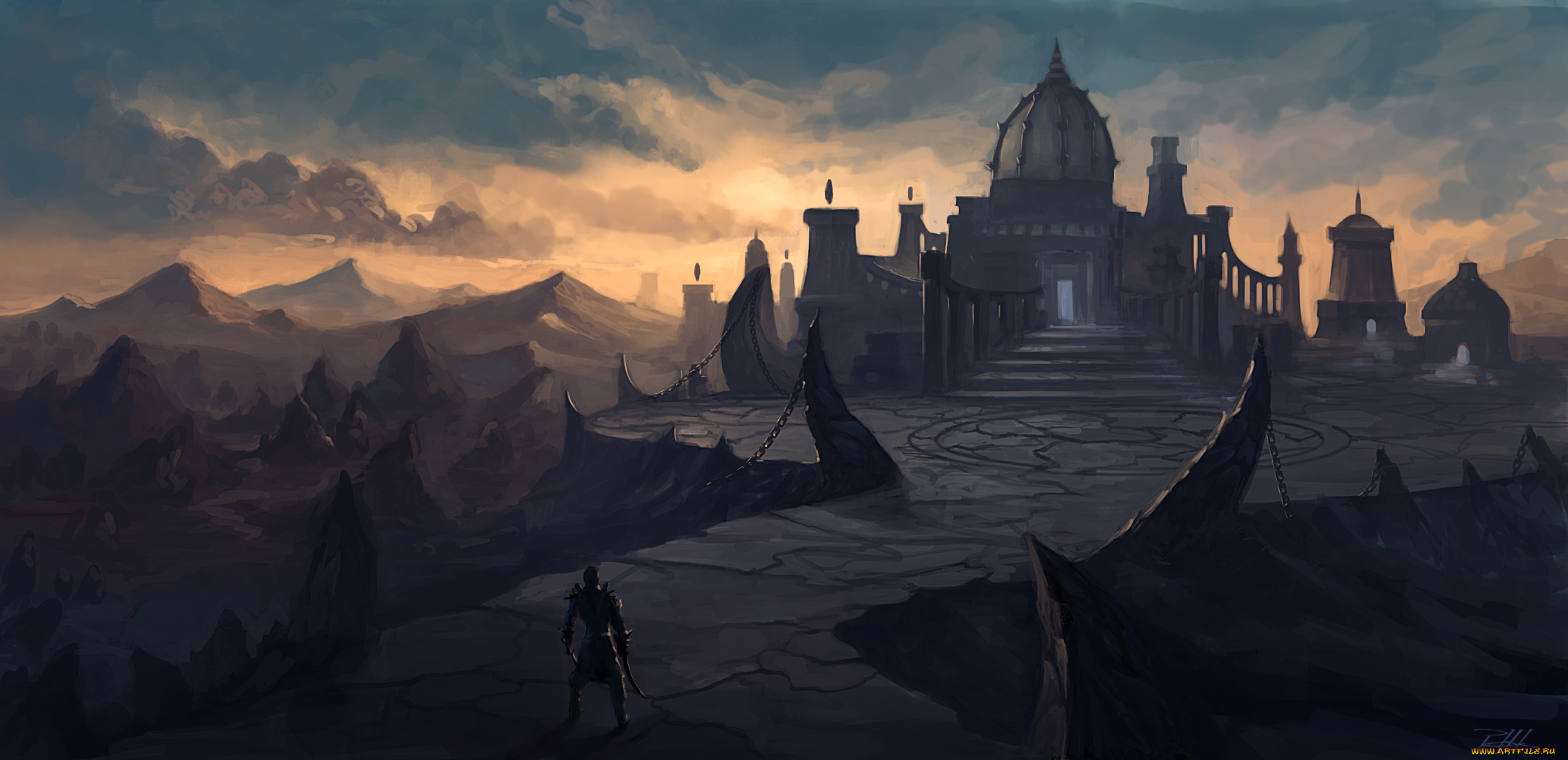 фэнтези, иные, миры, , иные, времена, горы, храм