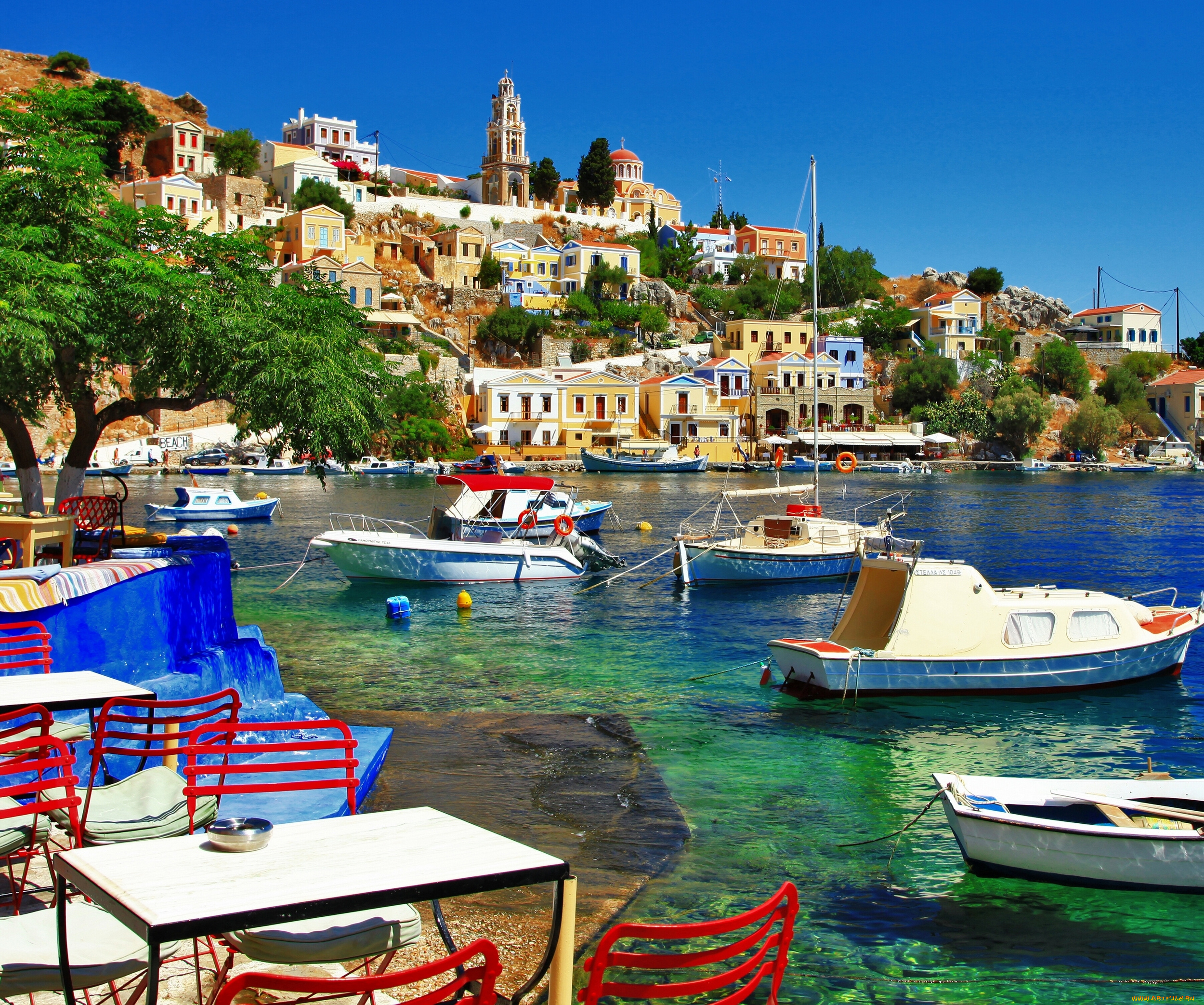 halki, town, , greece, корабли, разные, вместе, набережная, бухта, эгейское, море, греция, халки, aegean, sea, greece, halki, town, лодки