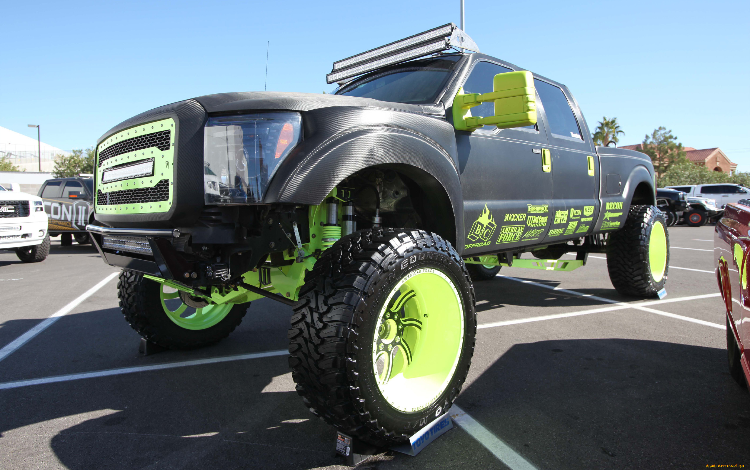 автомобили, выставки, и, уличные, фото, truck, custom