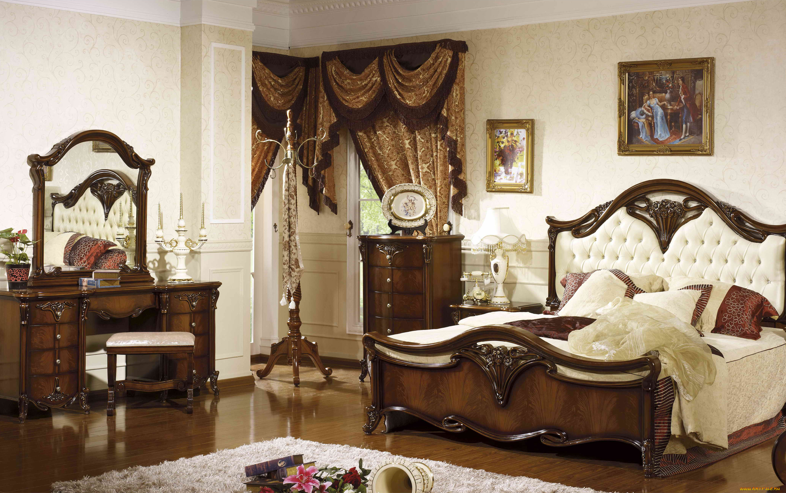 интерьер, спальня, interior