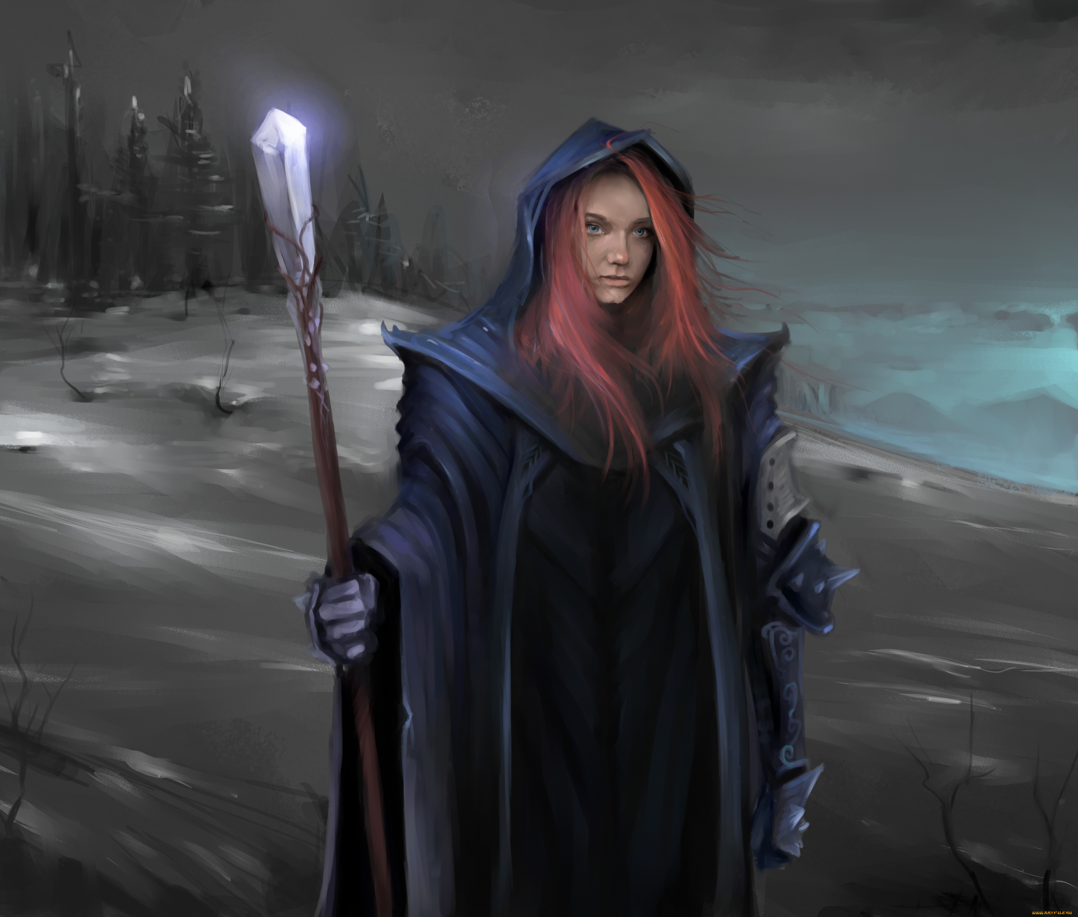 фэнтези, маги, , волшебники, посох