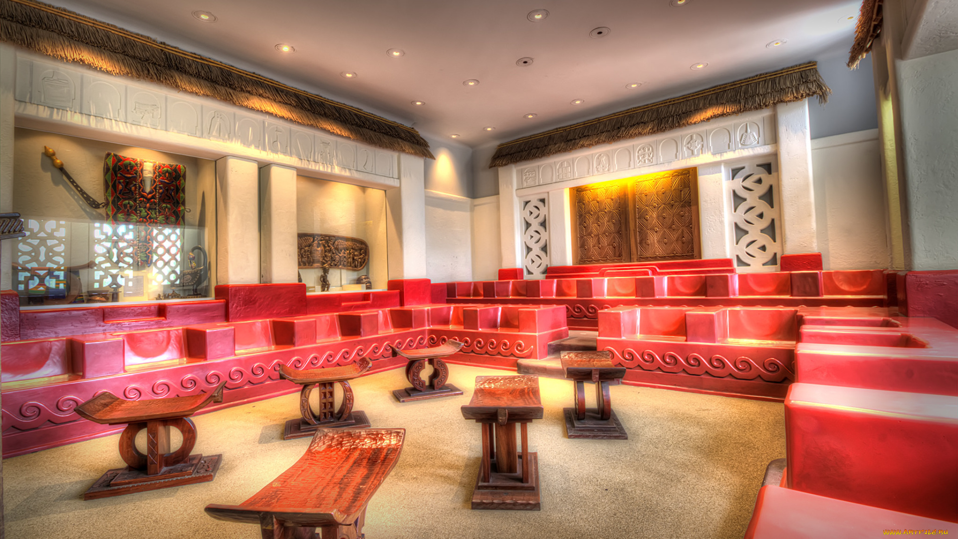 african, heritage, room, интерьер, убранство, , роспись, храма, комната, собор