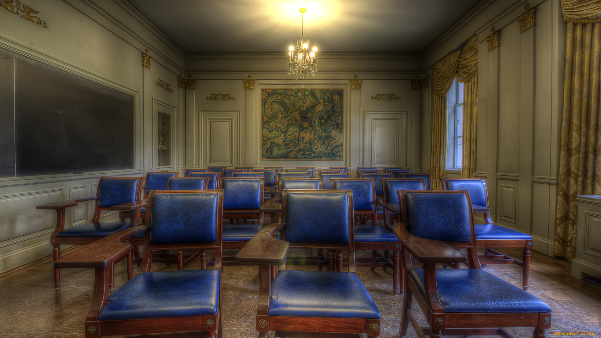 french, room, интерьер, убранство, , роспись, храма, кампус, собор, комната