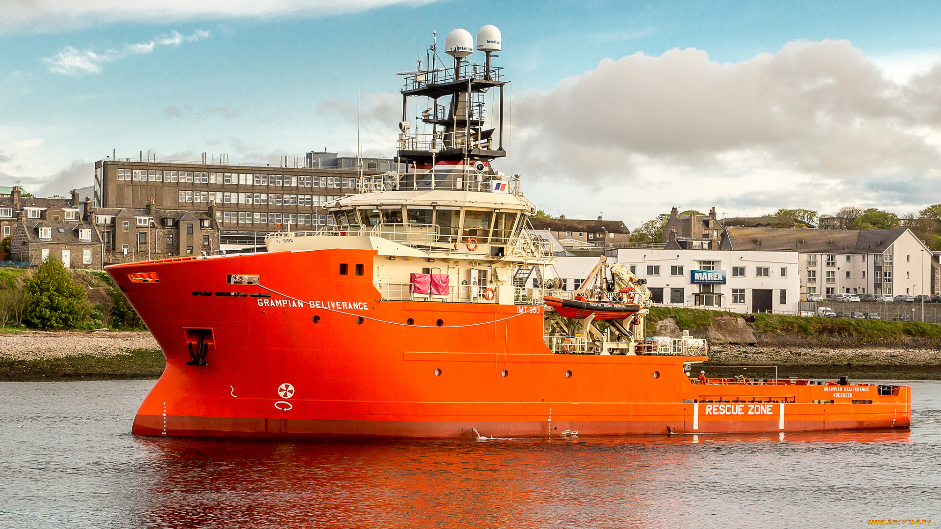 grampian, deliverance, корабли, другое, судно, специальное