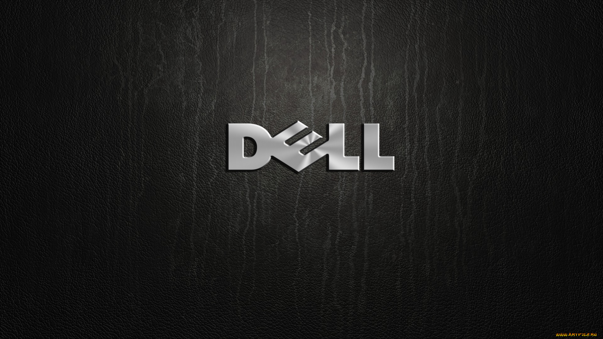 компьютеры, dell, логотип, надпись, серебро, значок