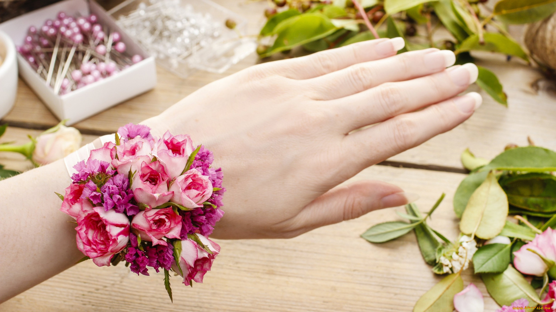 разное, руки, флористика, букет, цветы, flowers