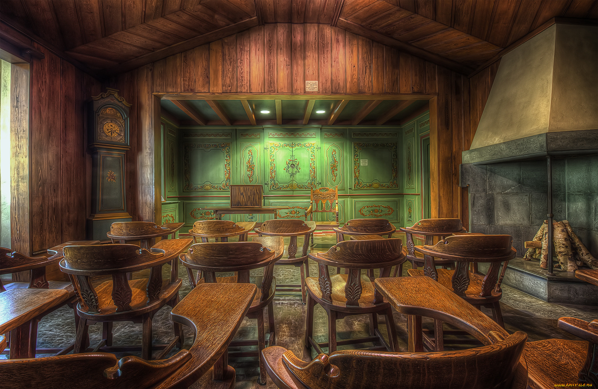 norwegian, room, интерьер, убранство, , роспись, храма, комната, кампус, собор