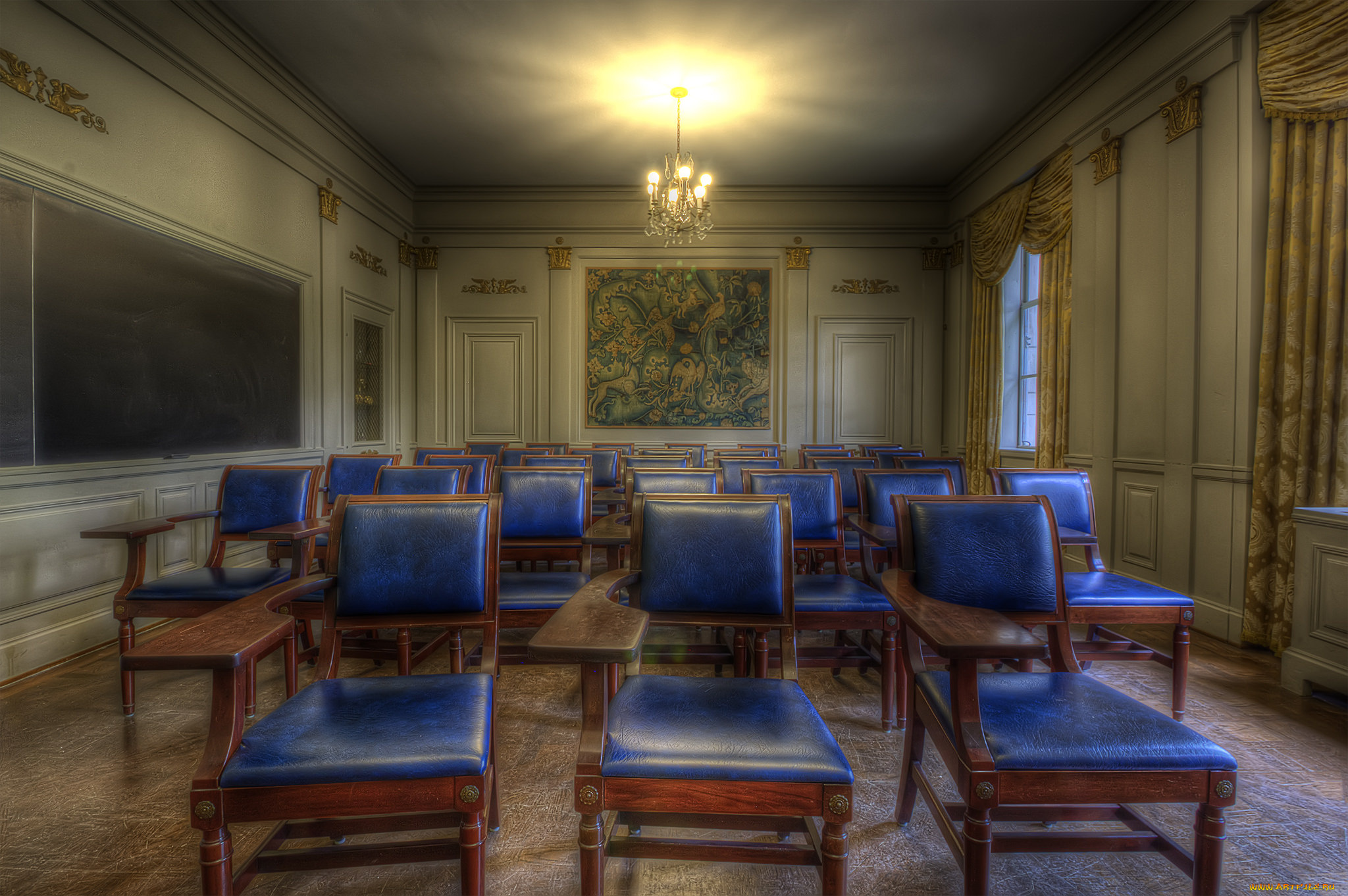 french, room, интерьер, убранство, , роспись, храма, кампус, собор, комната