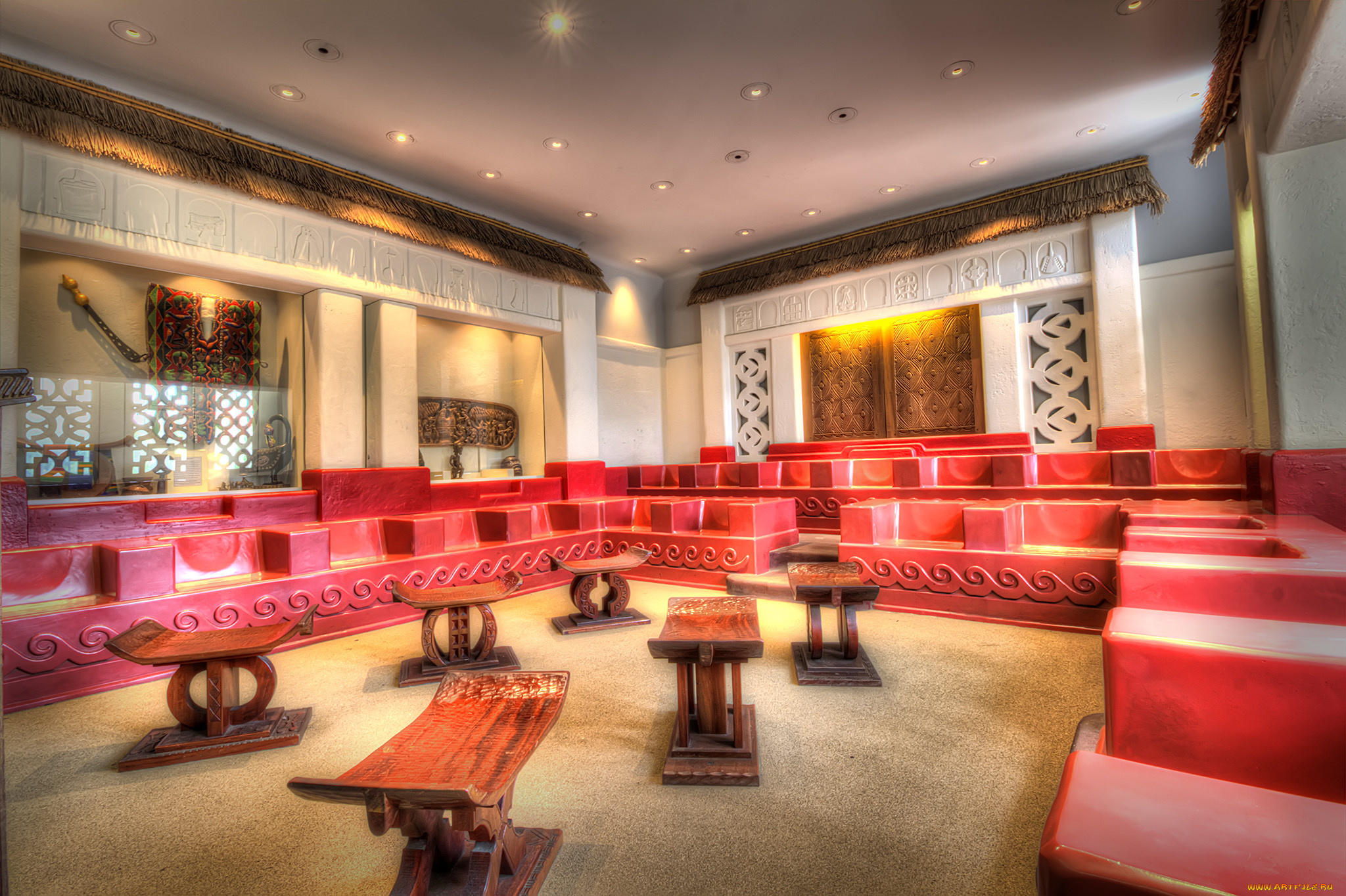 african, heritage, room, интерьер, убранство, , роспись, храма, комната, собор