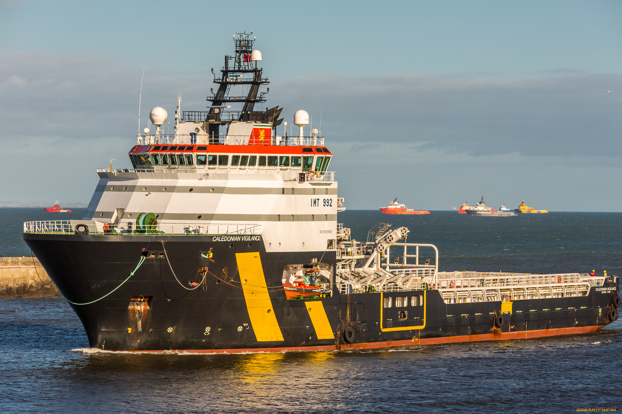 caledonian, vigilance, корабли, другое, специальное, судно