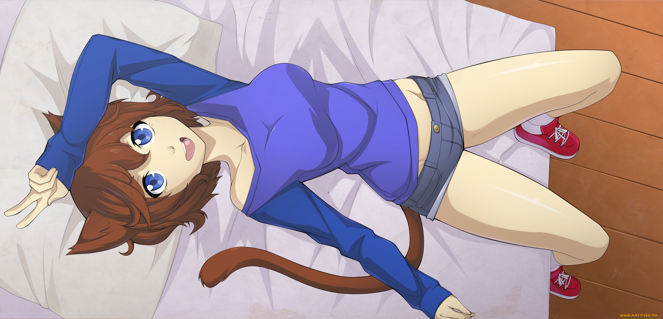 разное, арты, взгляд, девушка, фон