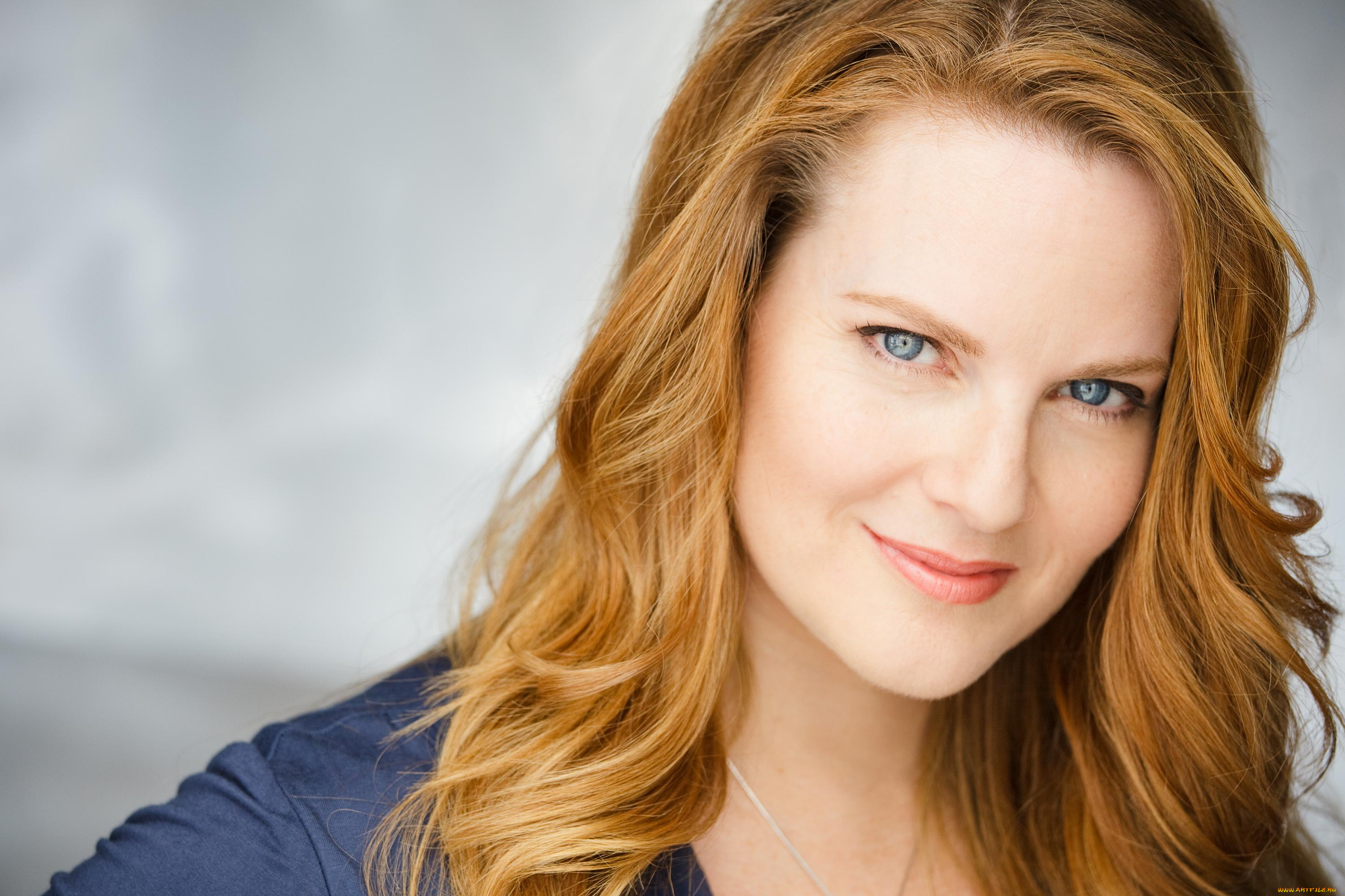 cheryl, arutt, девушки, улыбка, взгляд, рыжая
