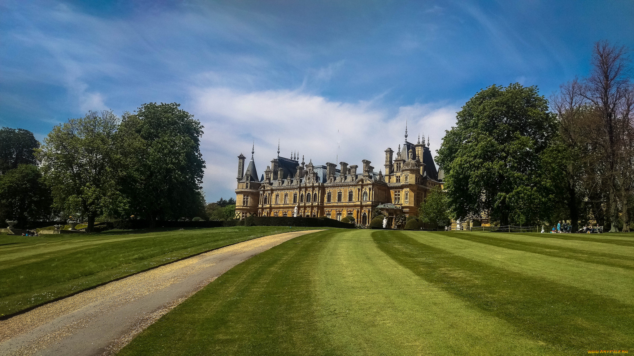 waddesdon, manor, города, -, дворцы, , замки, , крепости, поместье