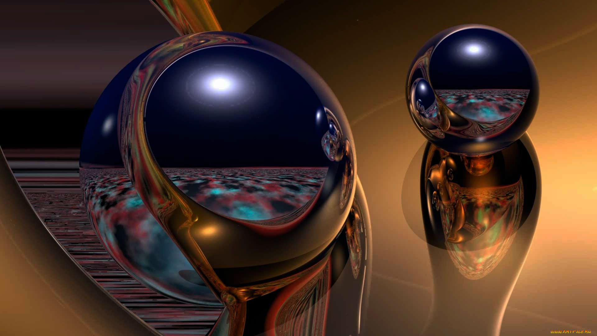 3д, графика, абстракция, , abstract, блеск, шары