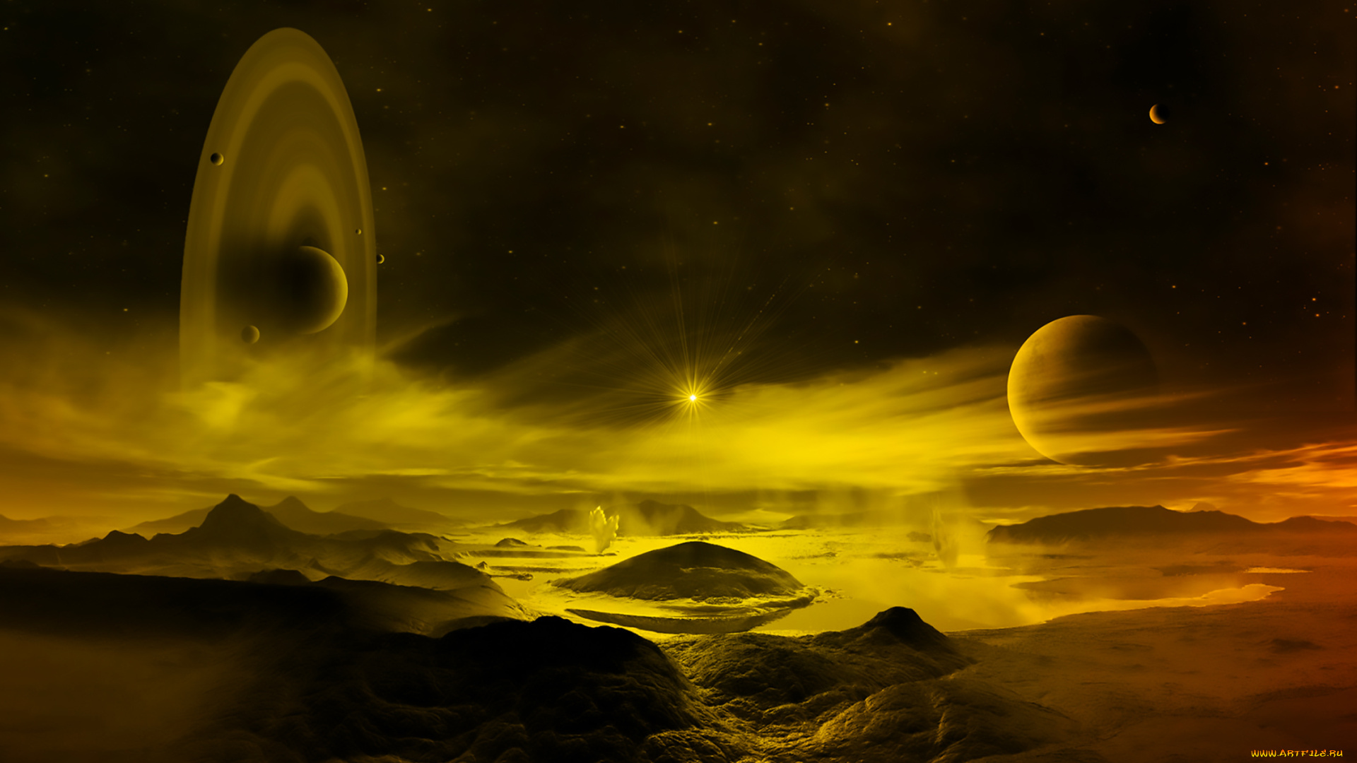 3д, графика, атмосфера, настроение, , atmosphere, , , mood, , поверхность, вселенная, планеты