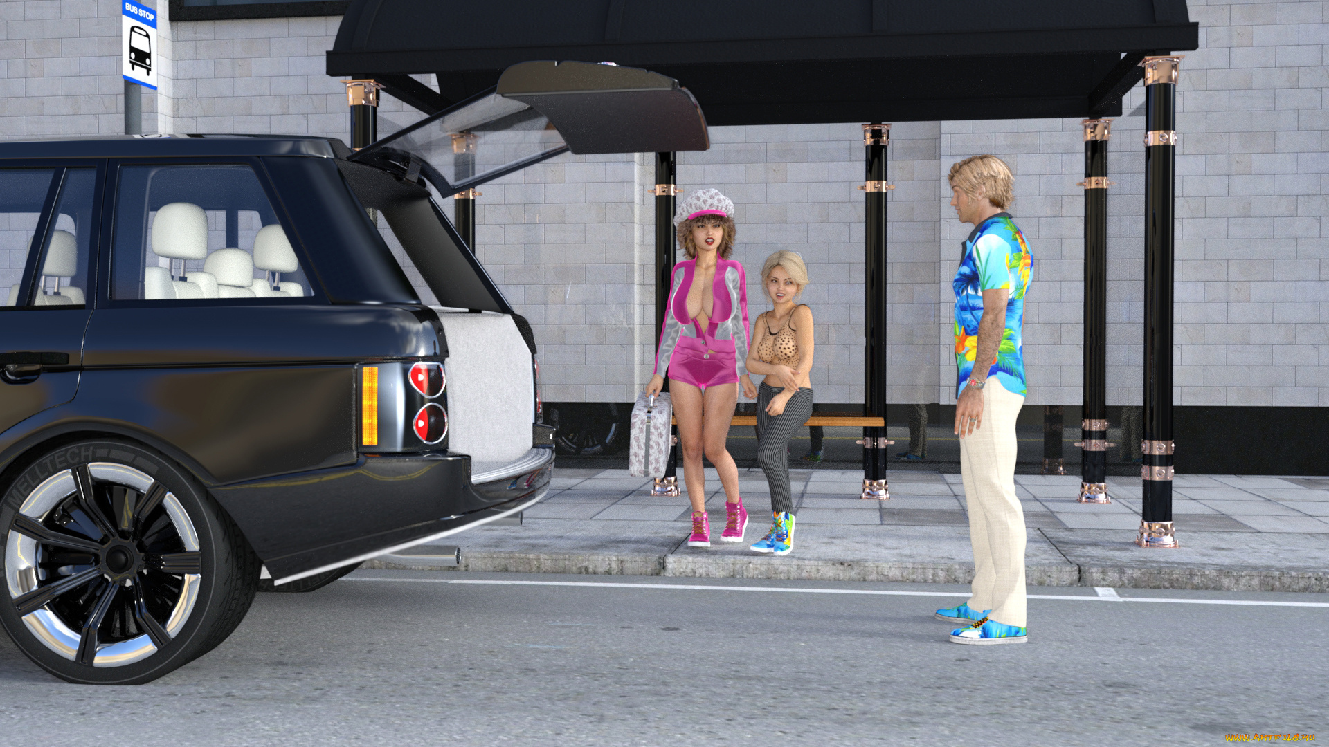 3д, графика, люди, , people, фон, взгляд, девушка