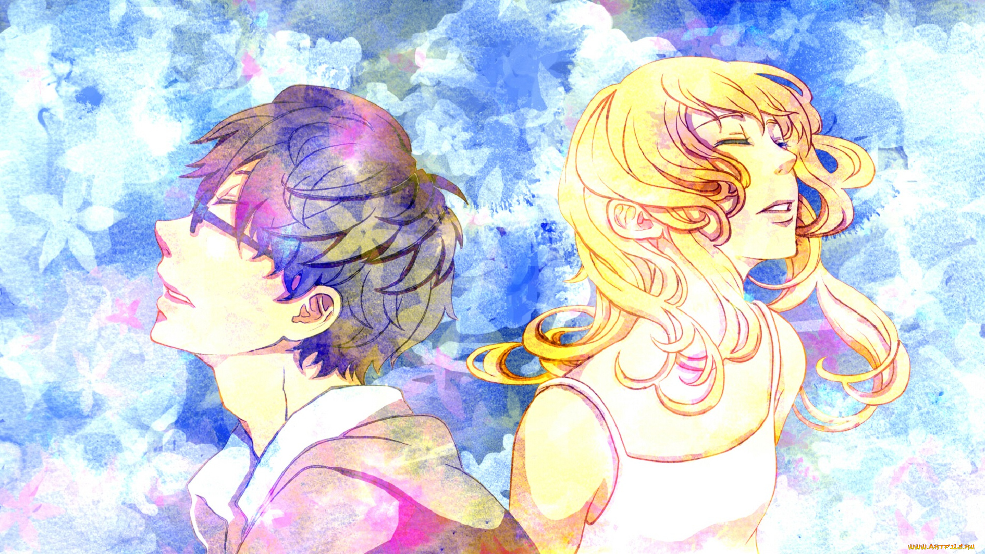 аниме, shigatsu, wa, kimi, no, uso, твоя, апрельская, ложь