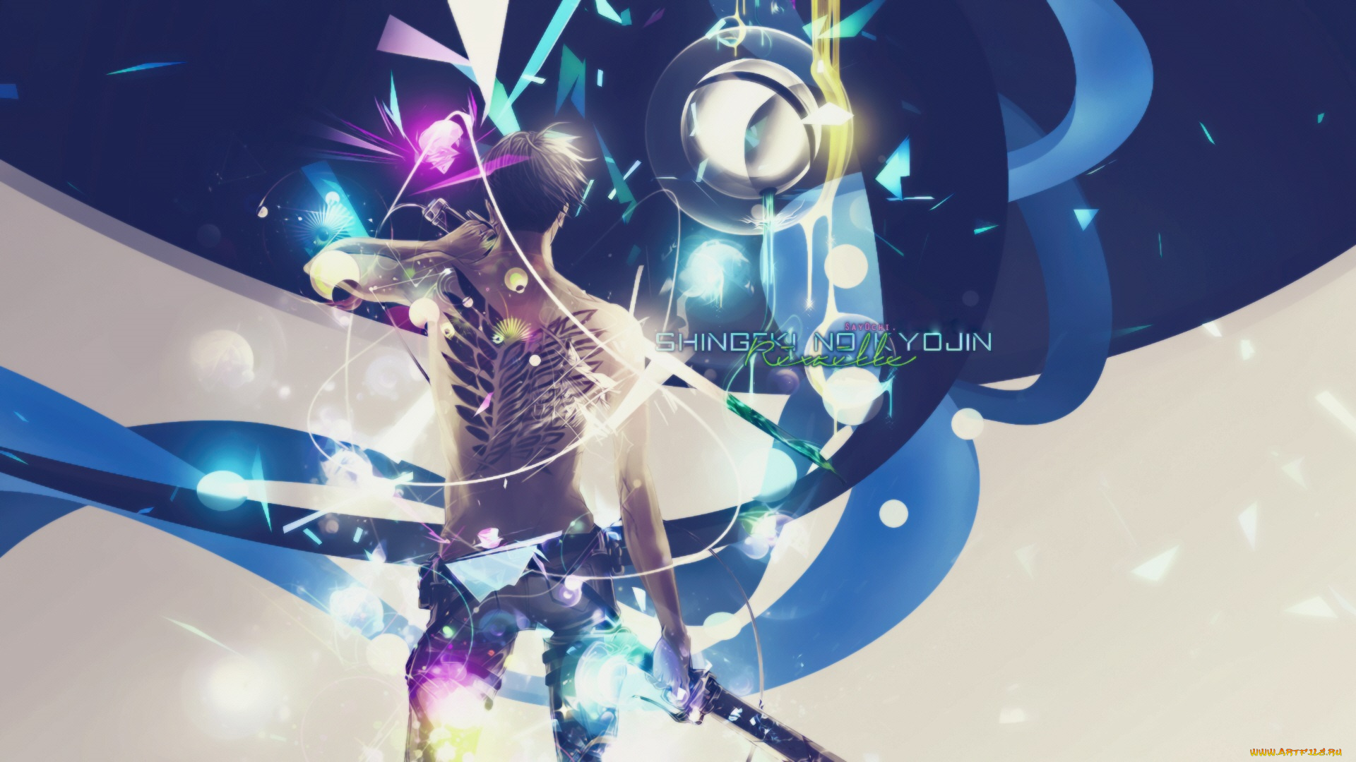 аниме, shingeki, no, kyojin, парень