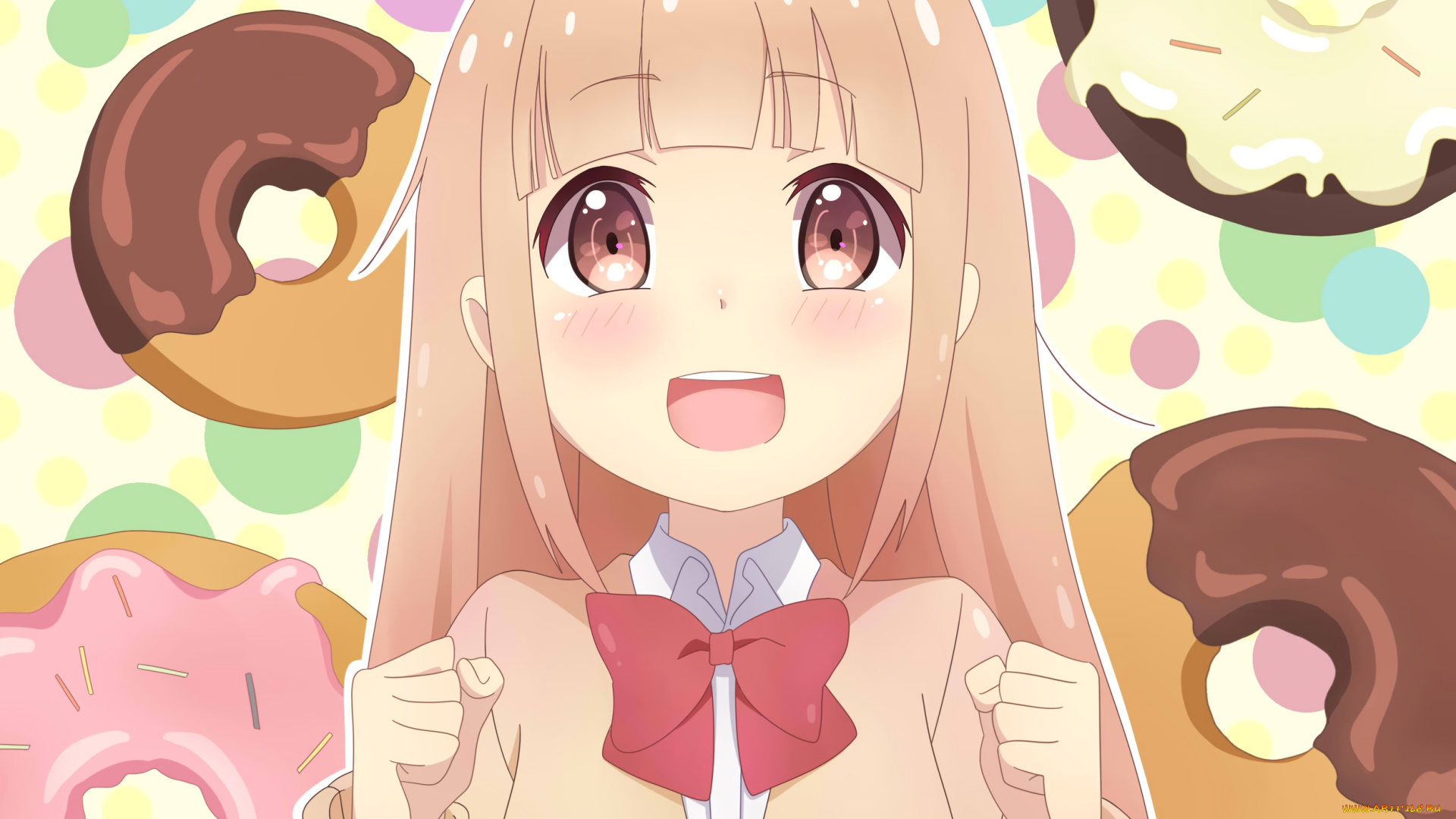 аниме, unknown, , другое, девушка, фон, взгляд