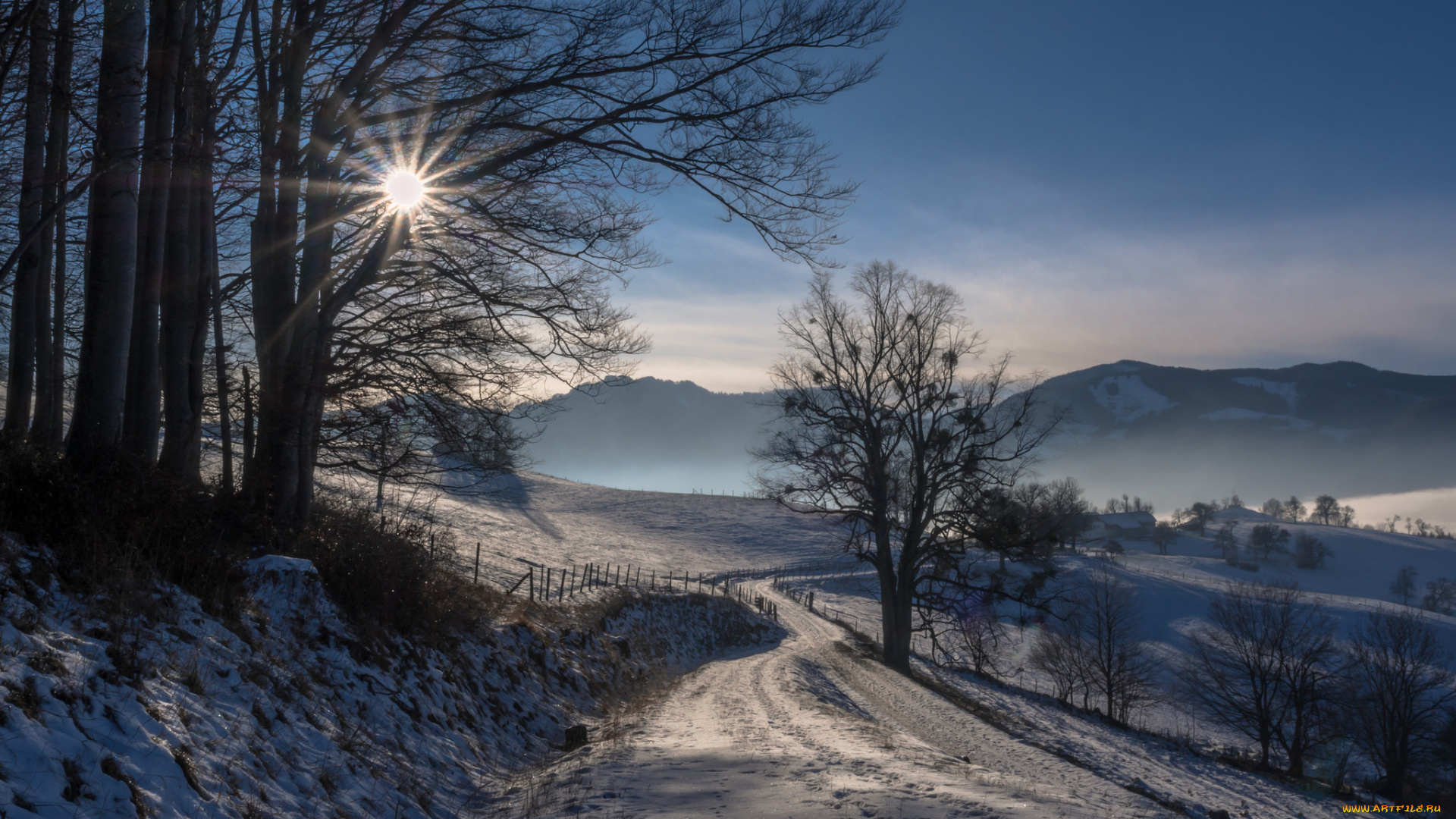 природа, дороги, тракт