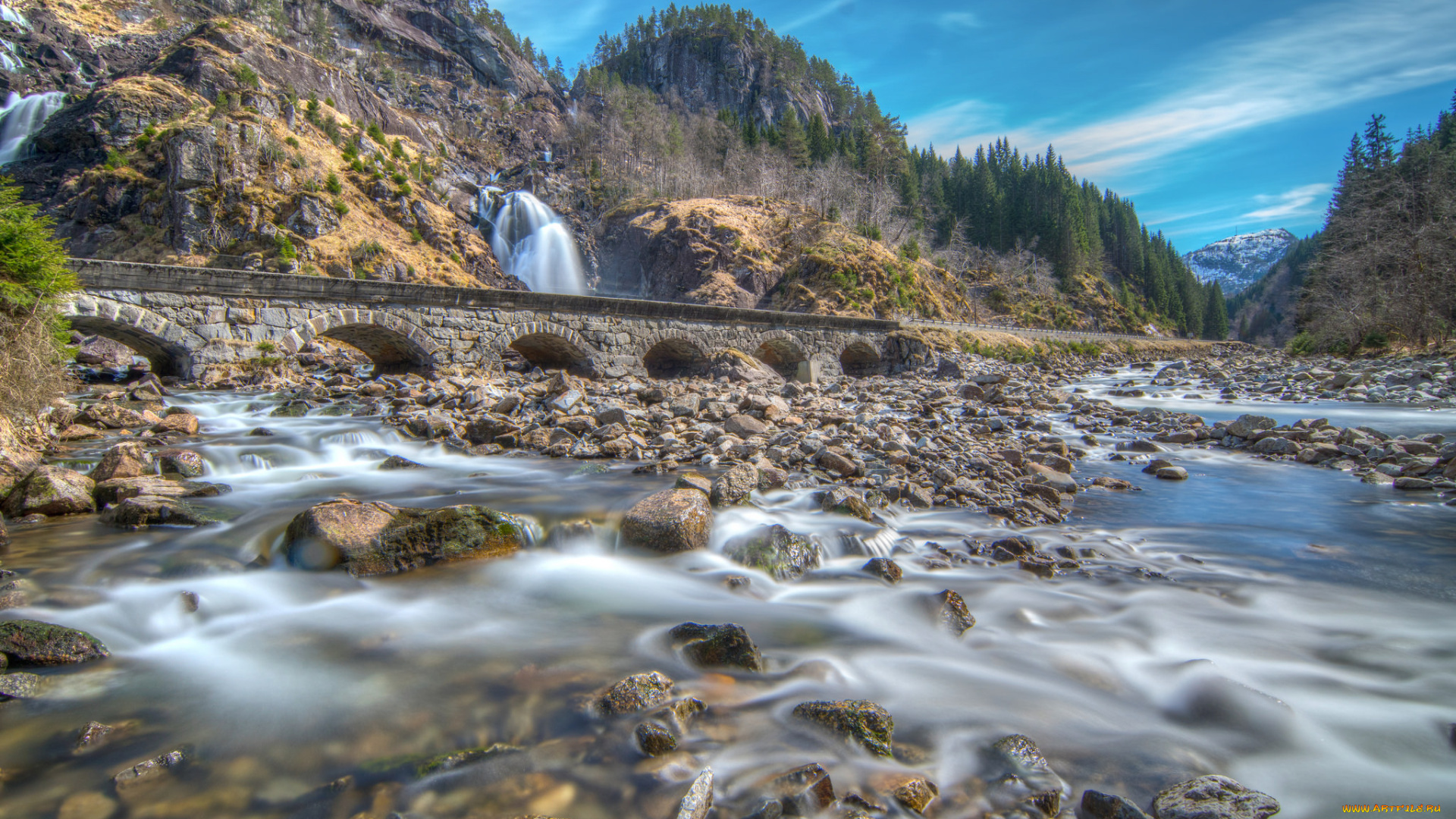 природа, реки, озера, лес, река