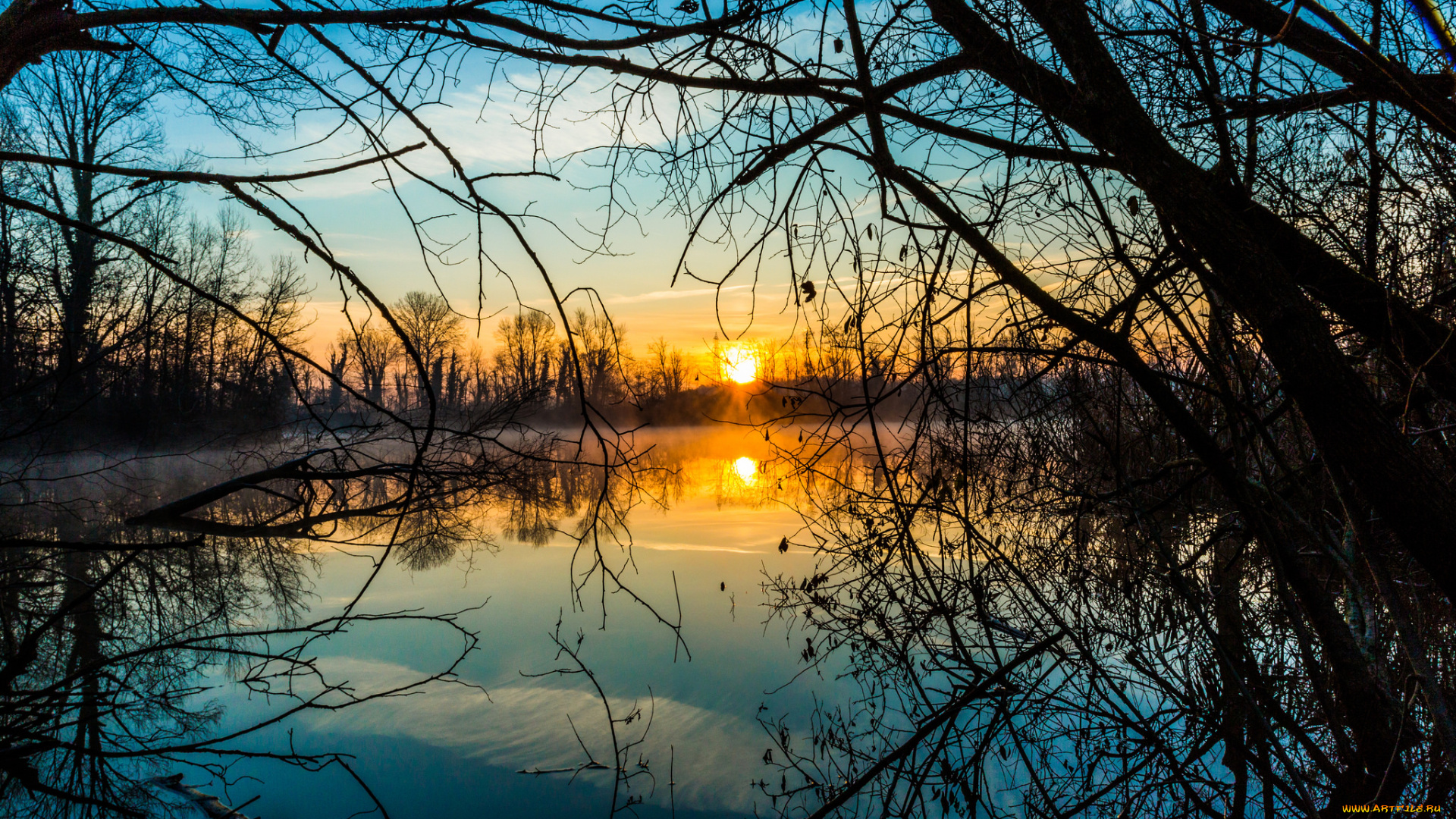 природа, восходы, закаты, рассвет