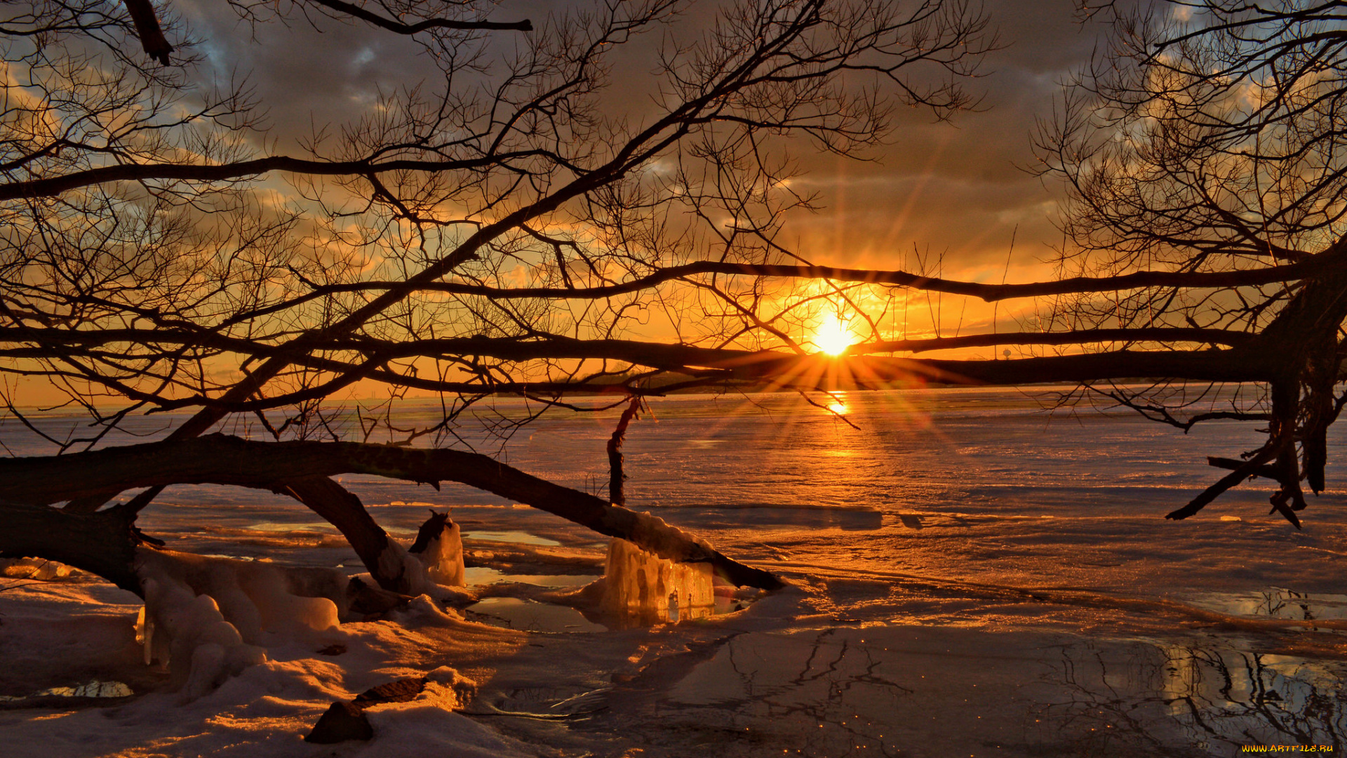 природа, восходы, закаты, рассвет