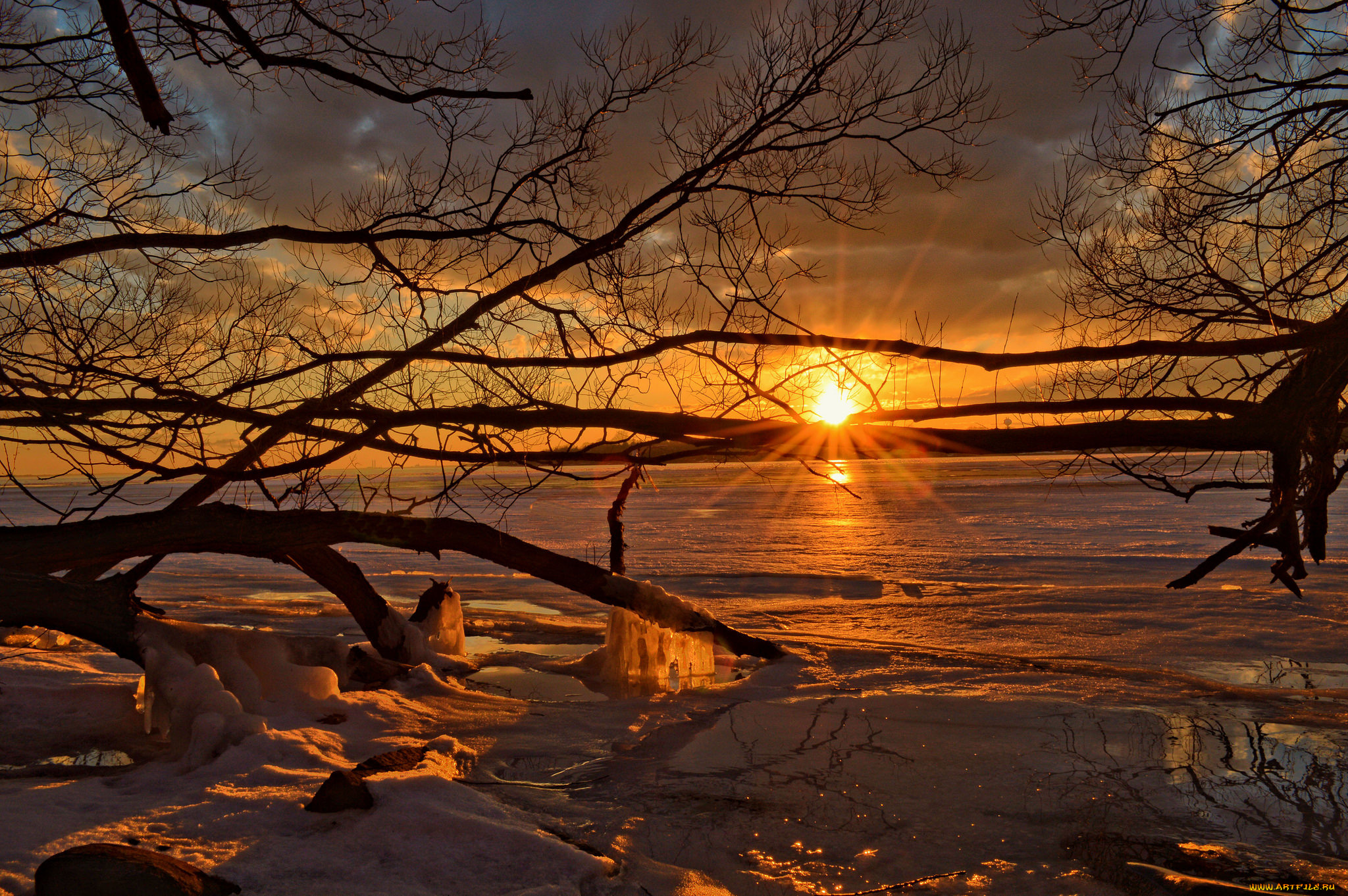 природа, восходы, закаты, рассвет