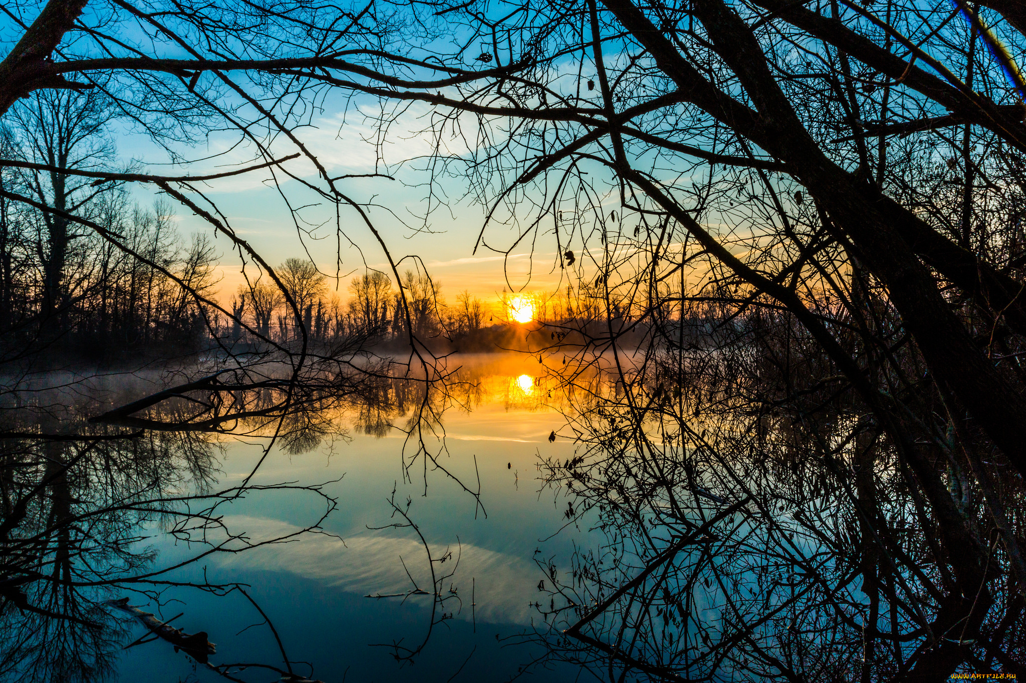 природа, восходы, закаты, рассвет