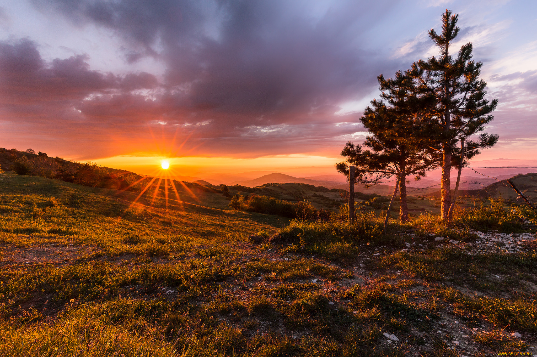 природа, восходы, закаты, рассвет