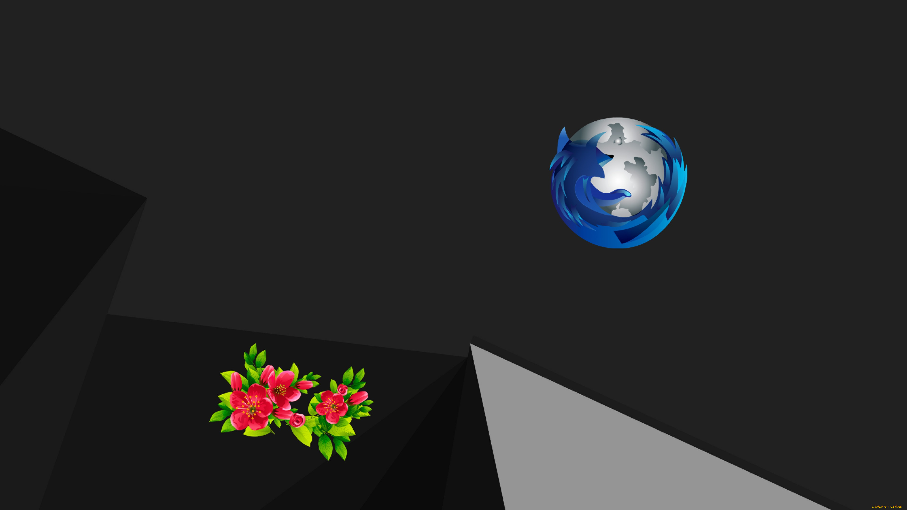 компьютеры, mozilla, firefox, фон, логотип