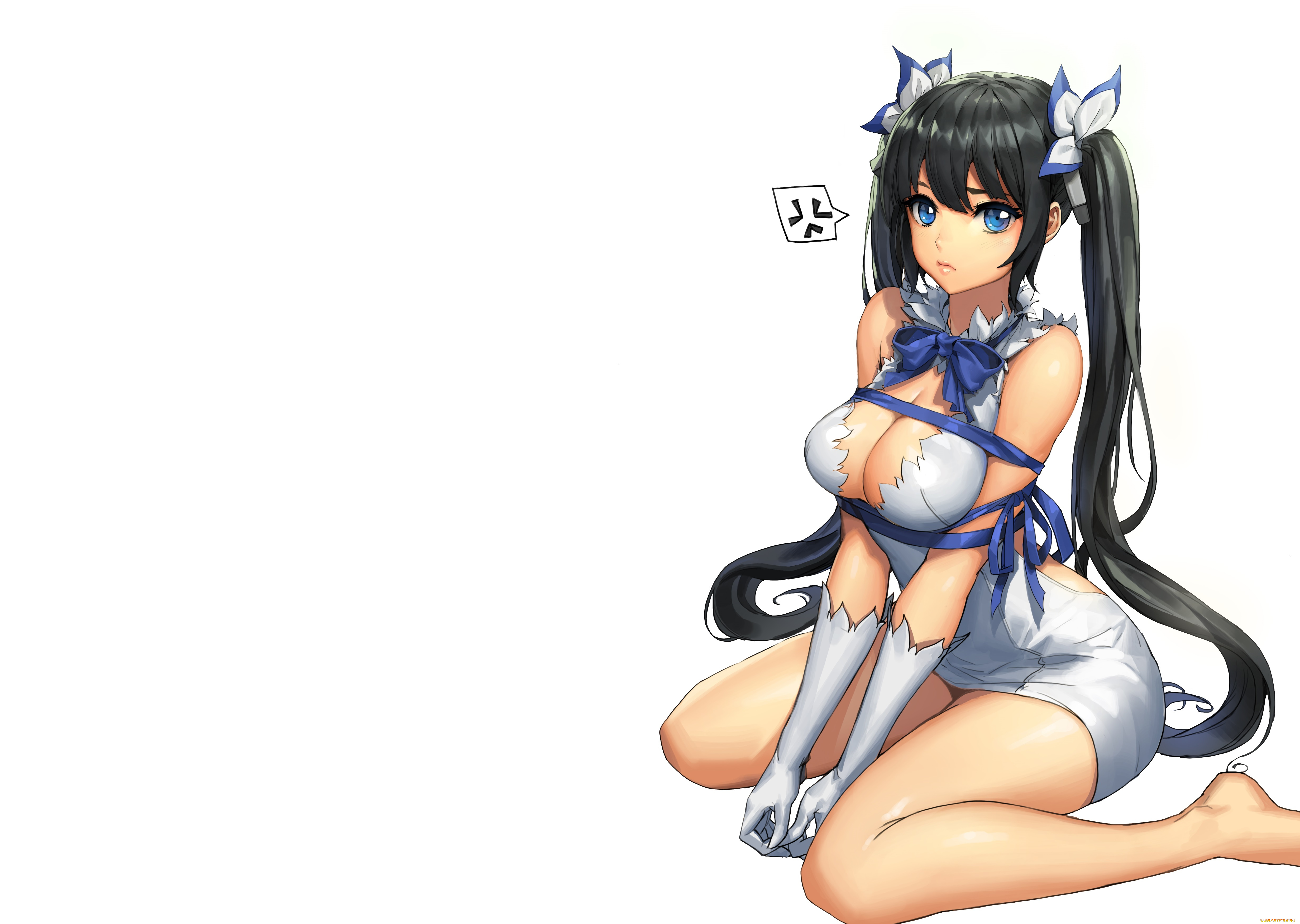 аниме, danmachi, гестия