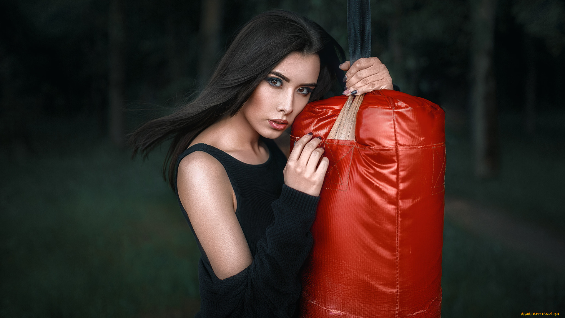 девушка, девушки, -unsort, , брюнетки, темноволосые, модель