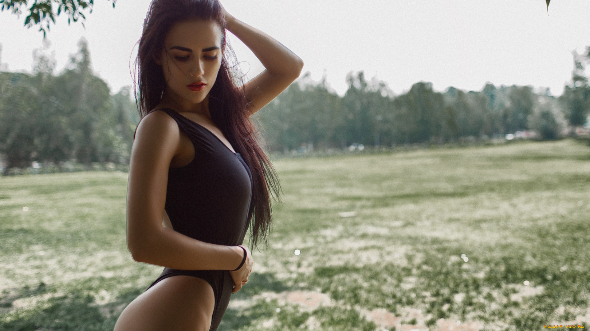 девушка, девушки, -unsort, , брюнетки, темноволосые, модель