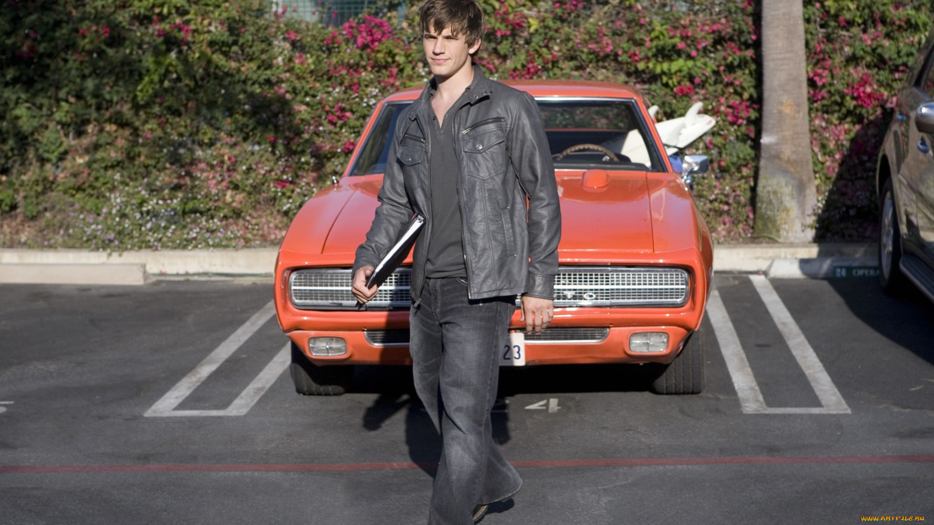 кино, фильмы, 90210, папка, лиам, машина, парковка, беверли, хилз