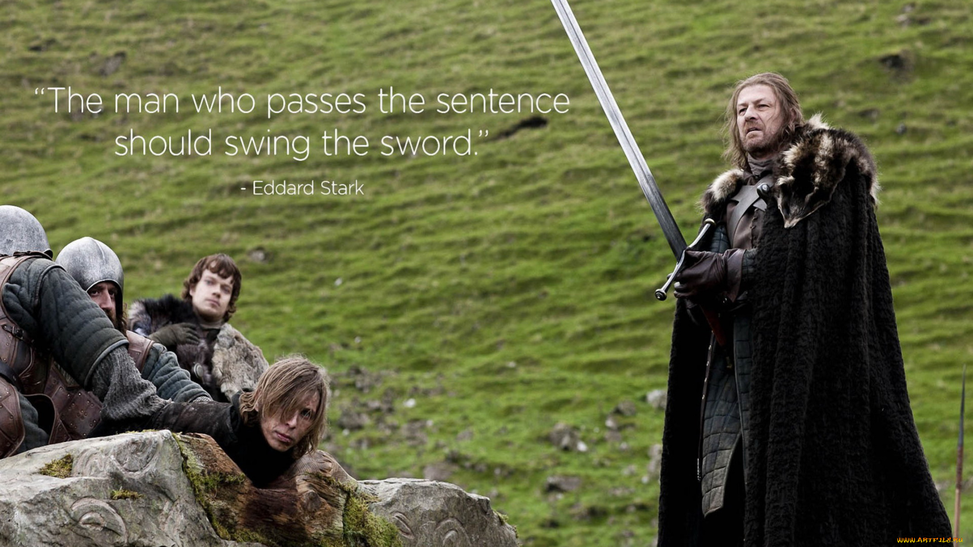 кино, фильмы, game, of, thrones, , сериал, люди, камень, меч, казнь, эддард, старк