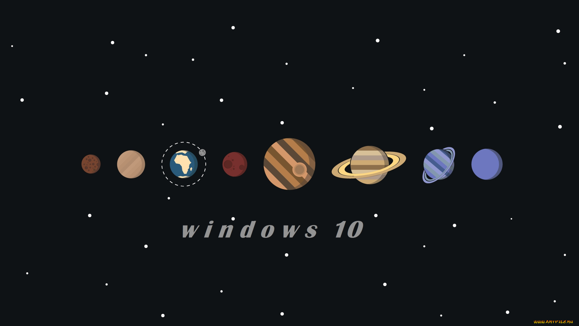 компьютеры, windows, , 10, фон, логотип