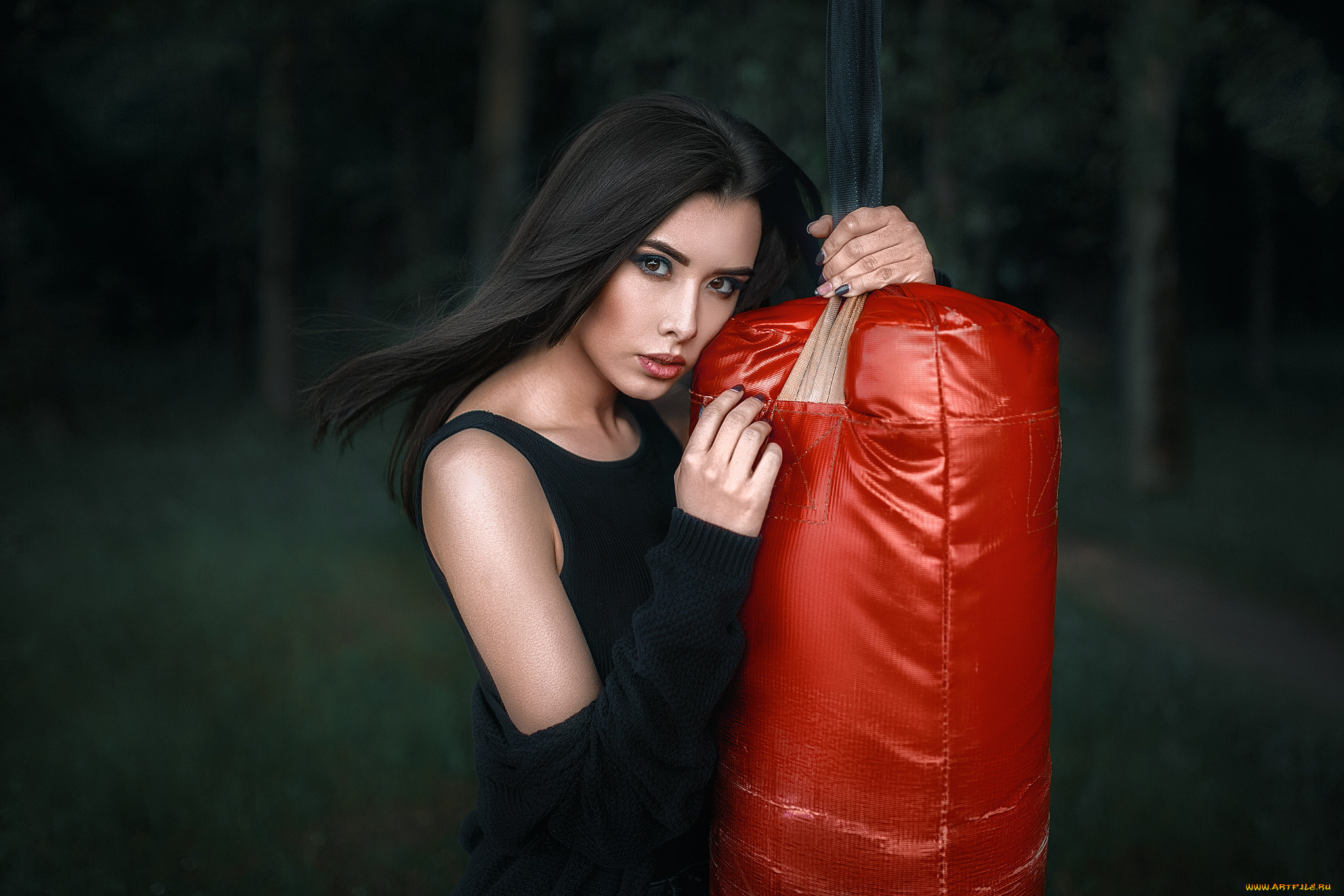 девушка, девушки, -unsort, , брюнетки, темноволосые, модель