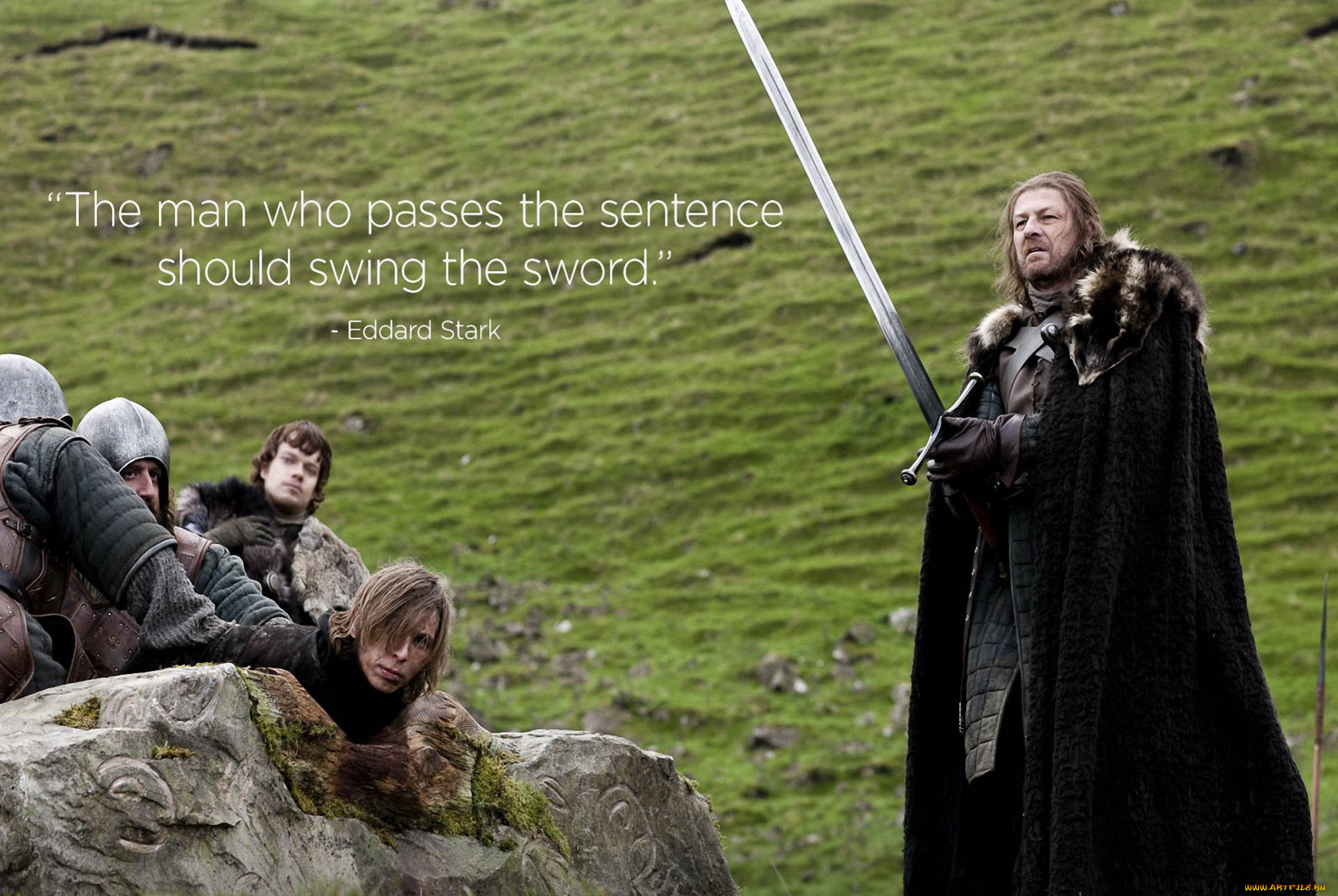 кино, фильмы, game, of, thrones, , сериал, люди, камень, меч, казнь, эддард, старк
