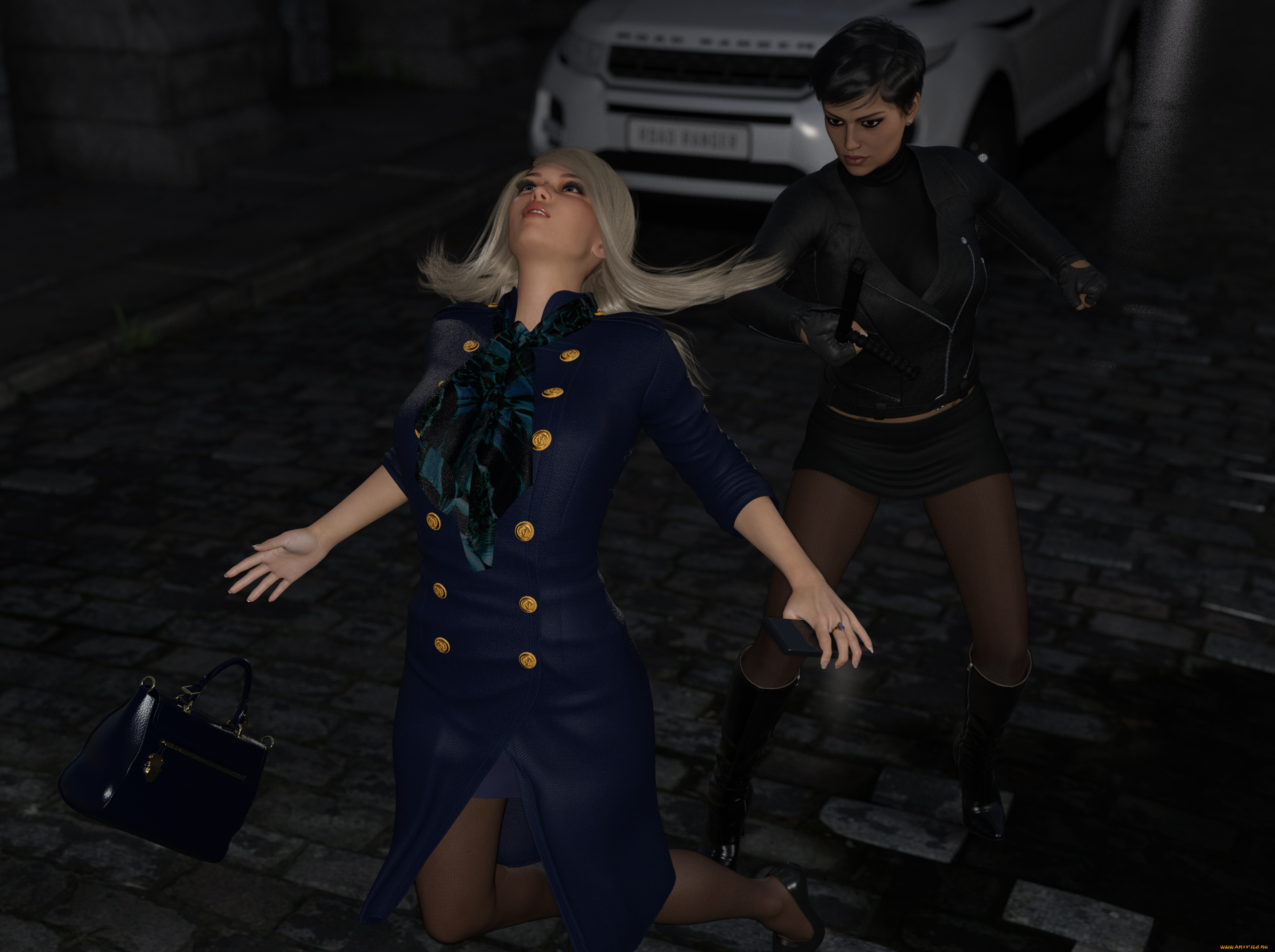 she, wolf, 3д, графика, фантазия, , fantasy, девушка, взгляд, фон