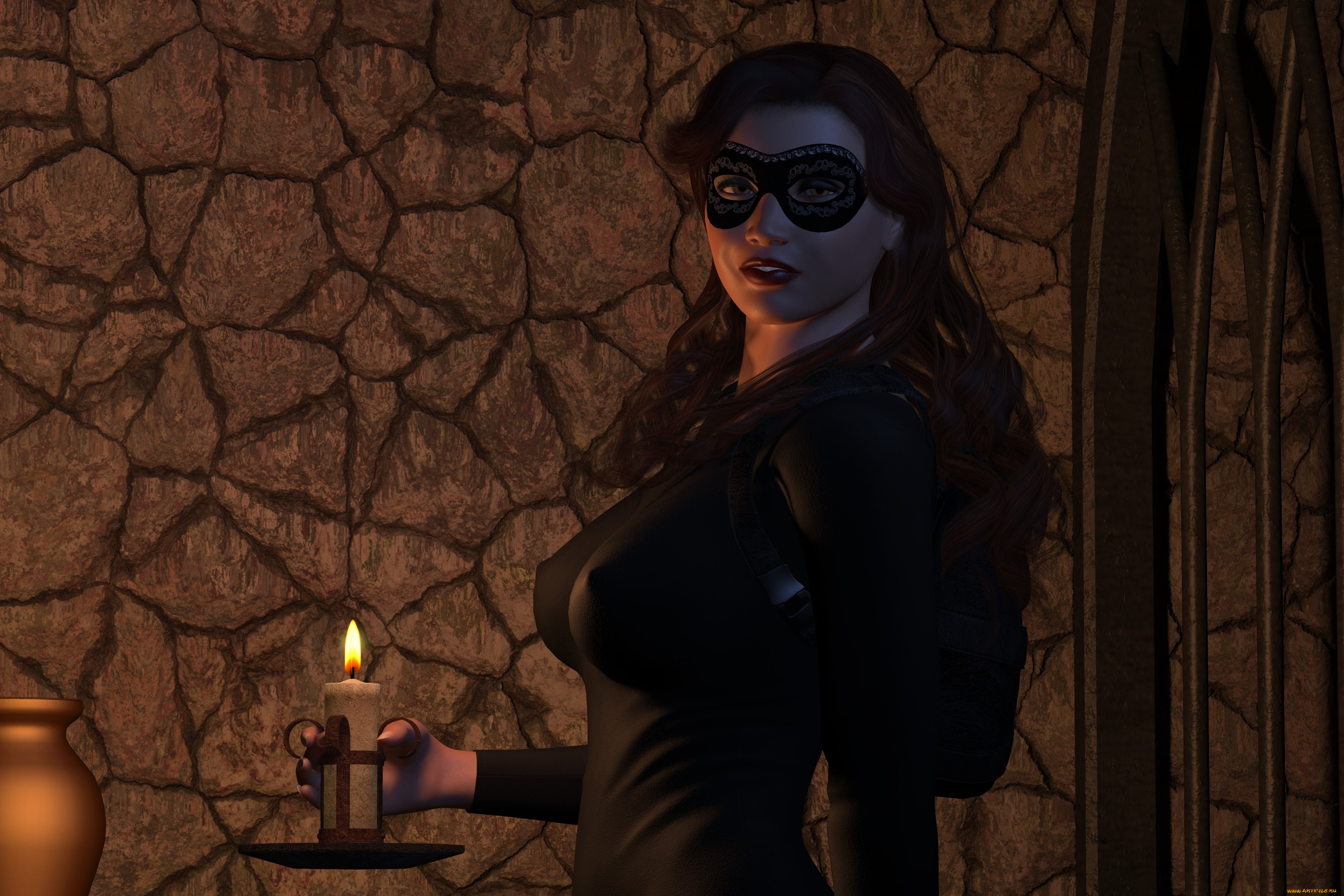 3д, графика, люди, , people, девушка, взгляд, фон