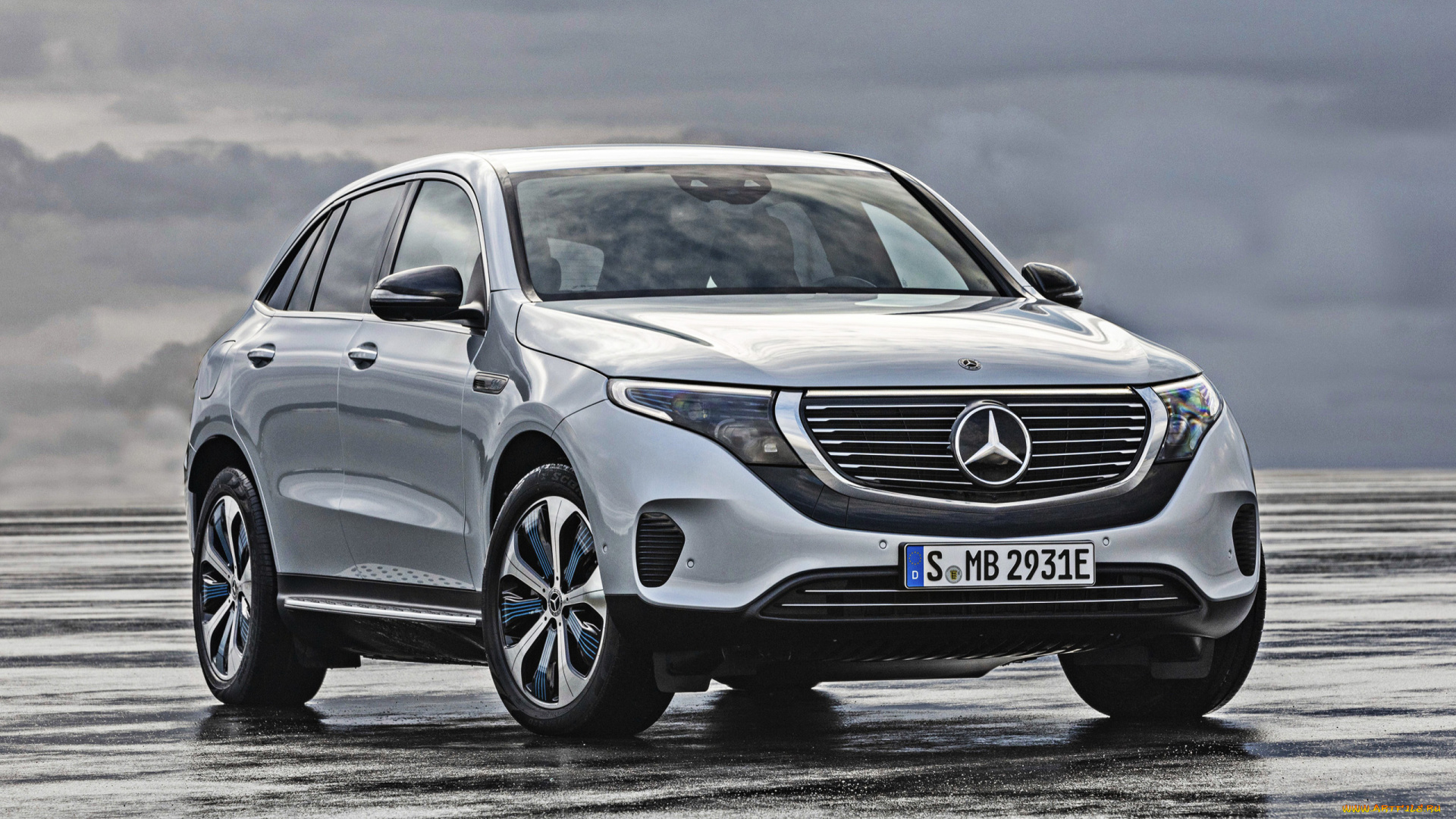 2020, mercedes-benz, eqc, автомобили, mercedes-benz, мерседес, электромобили, роскошь, экстерьер, вид, спереди, кроссовер, электрический