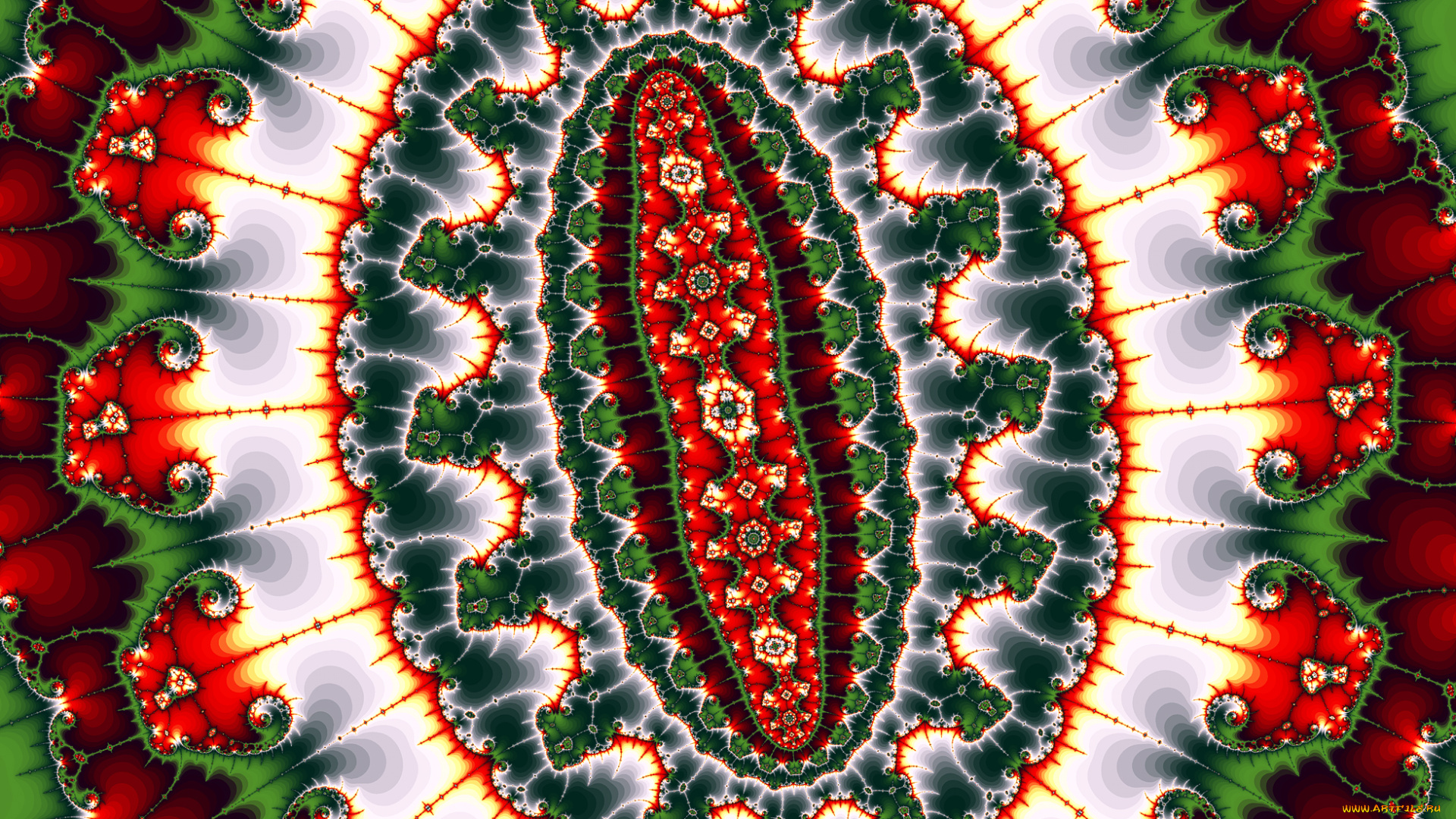 3д, графика, фракталы, , fractal, цвет, фон, узор