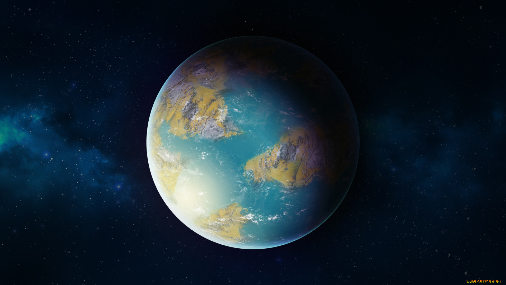 космос, земля