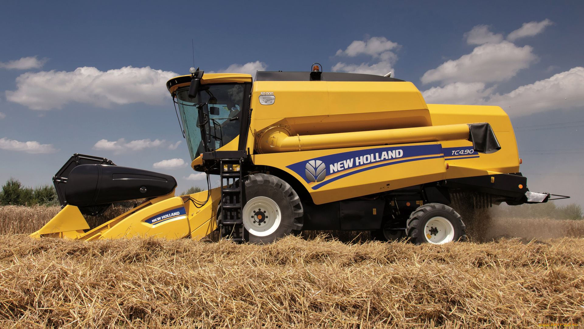 техника, комбайны, new, holland