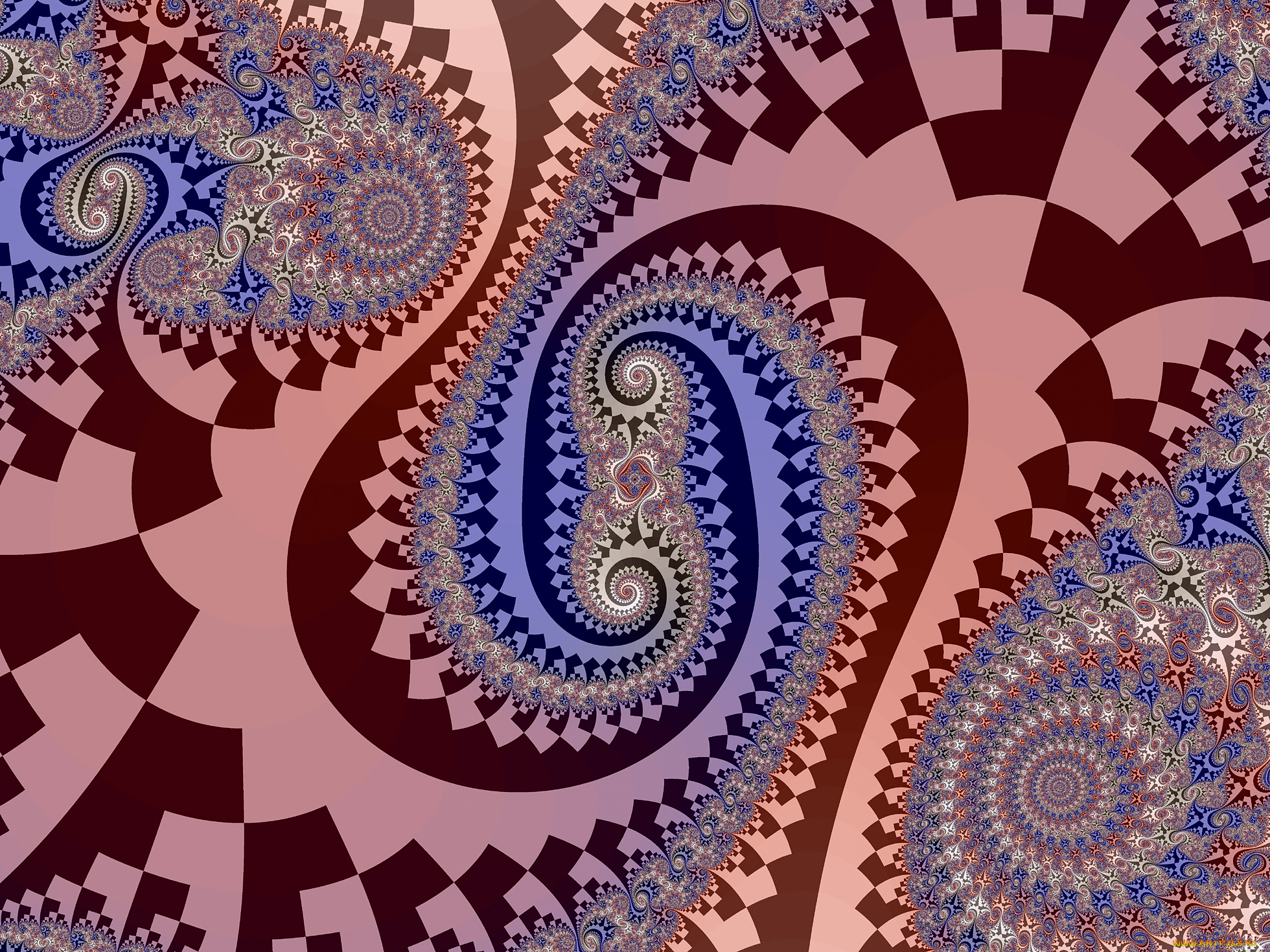 3д, графика, фракталы, , fractal, цвет, фон, узор