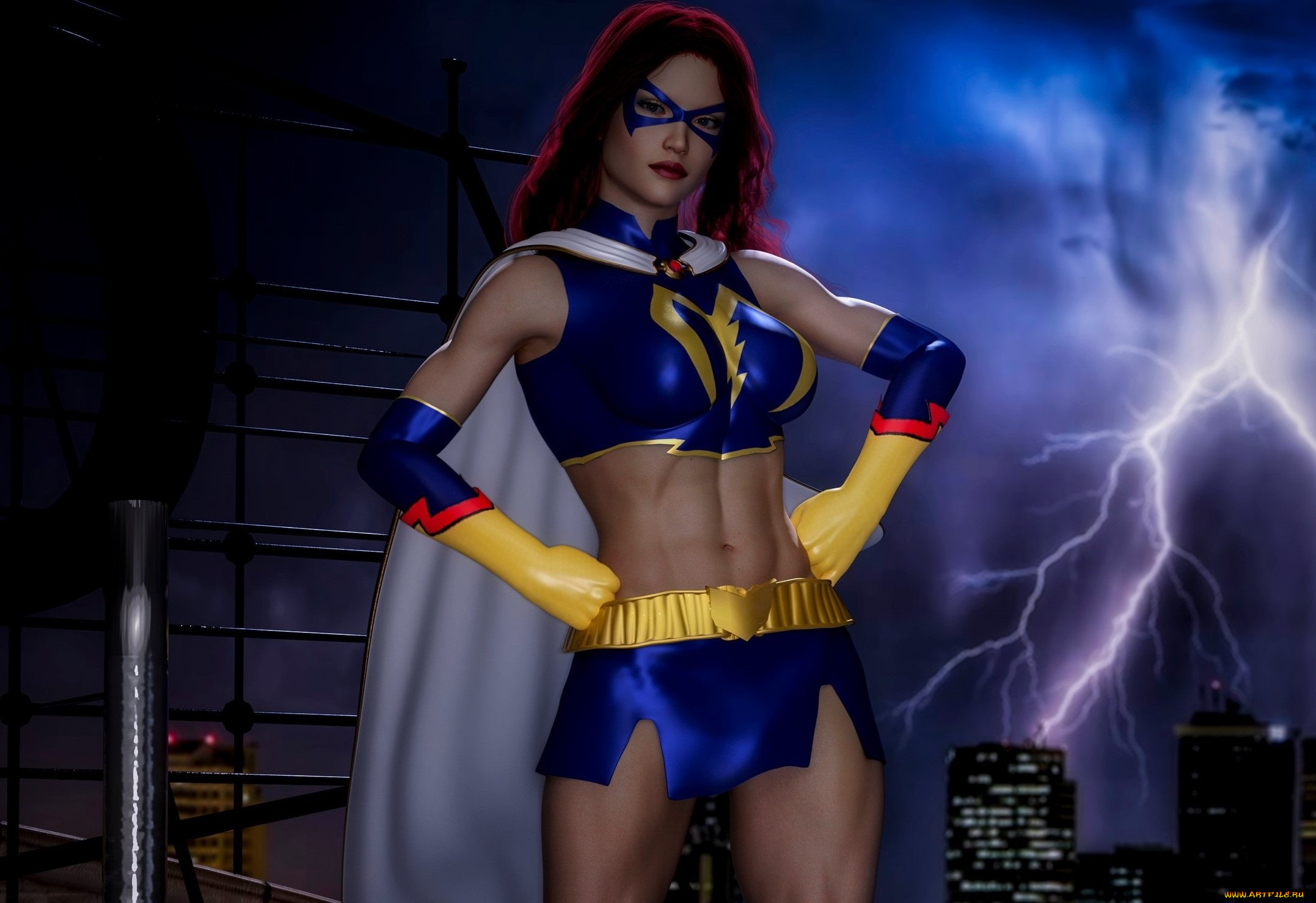 3д, графика, фантазия, , fantasy, фон, взгляд, девушка